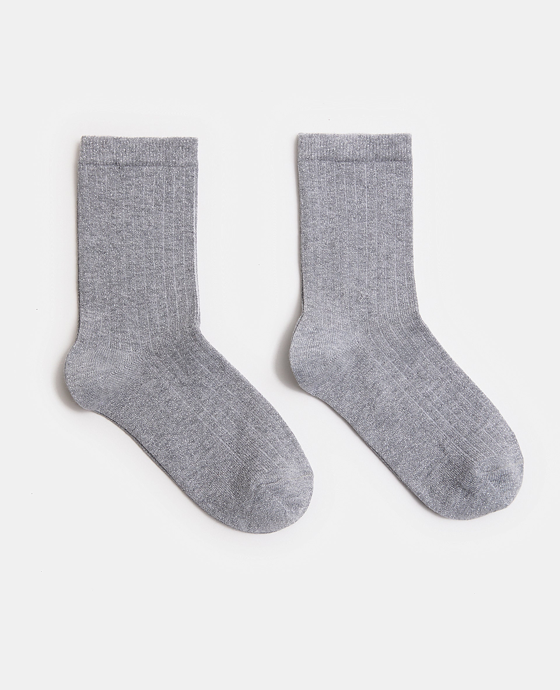 Lot de 2 paires de chaussettes avec lurex