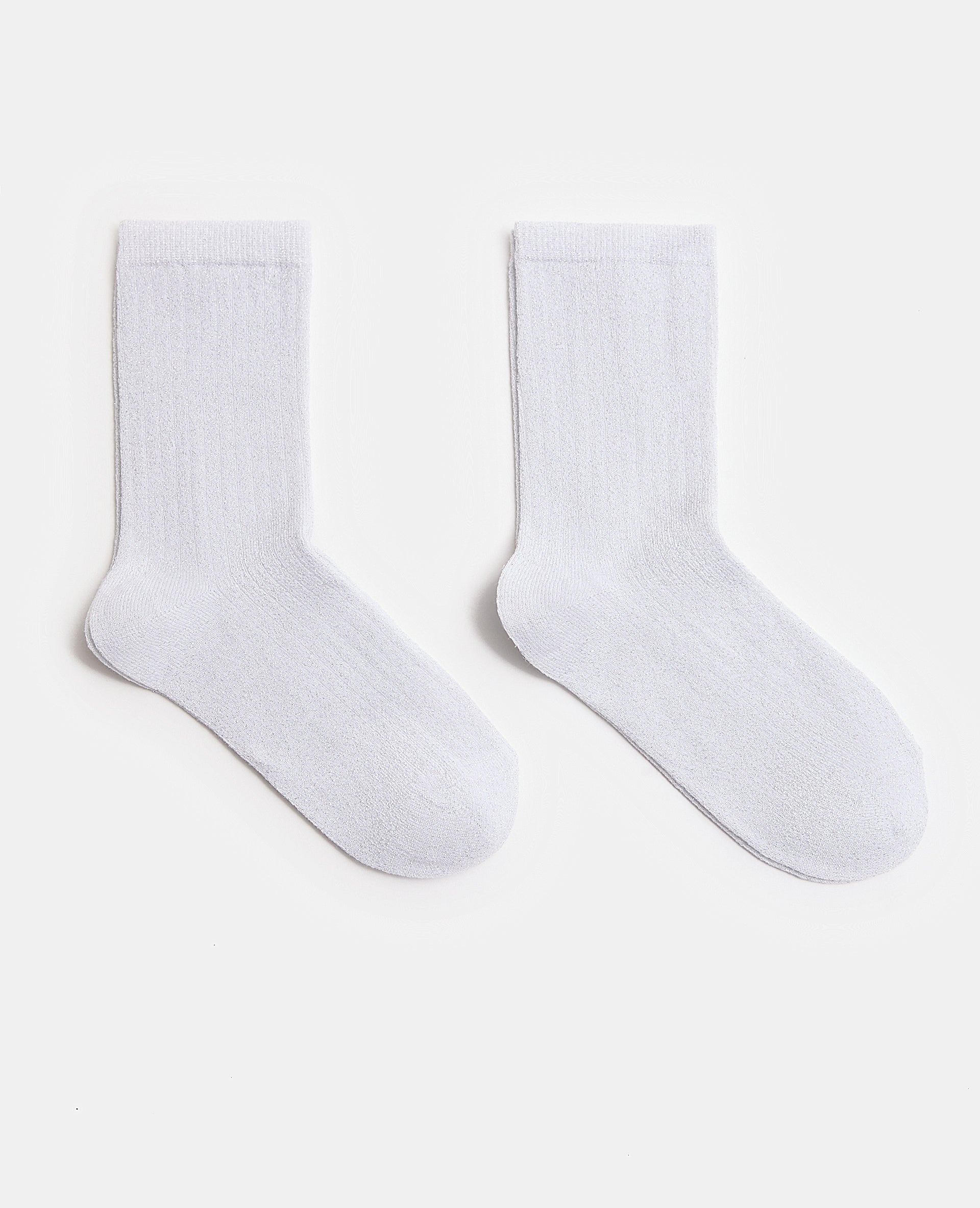 Lot de 2 paires de chaussettes avec lurex