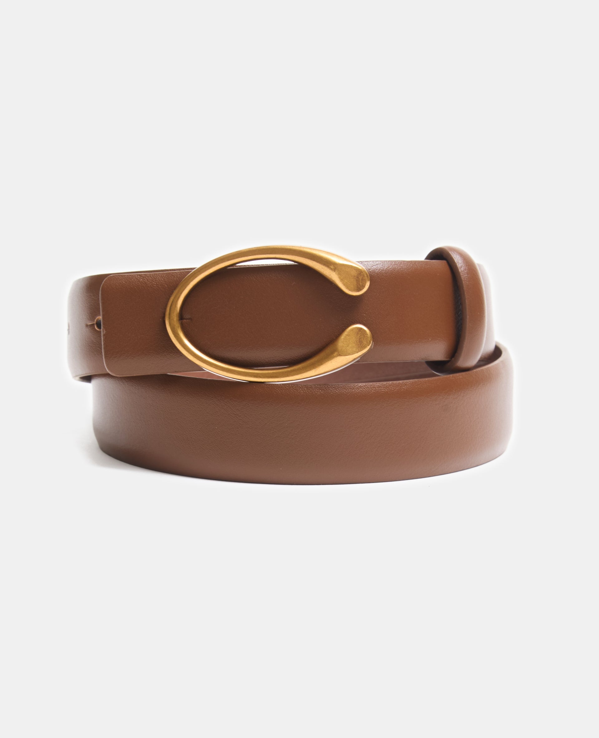Ceinture avec boucle ovale