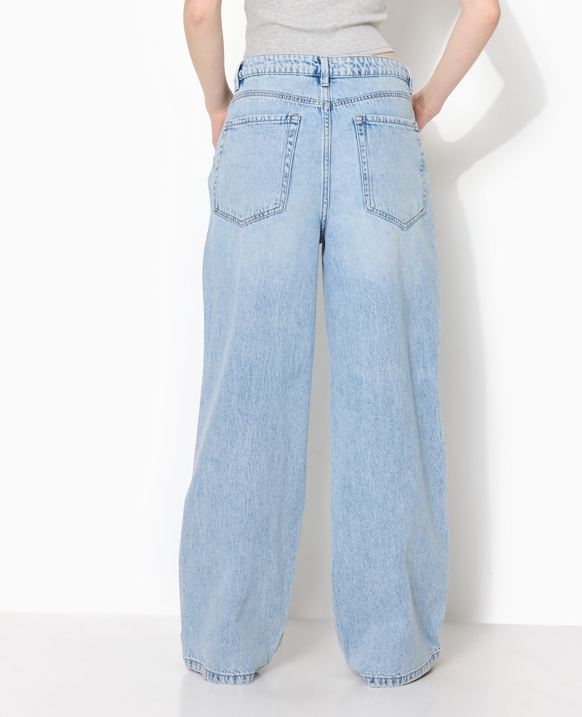 J99-3 / Jean baggy taille basse
