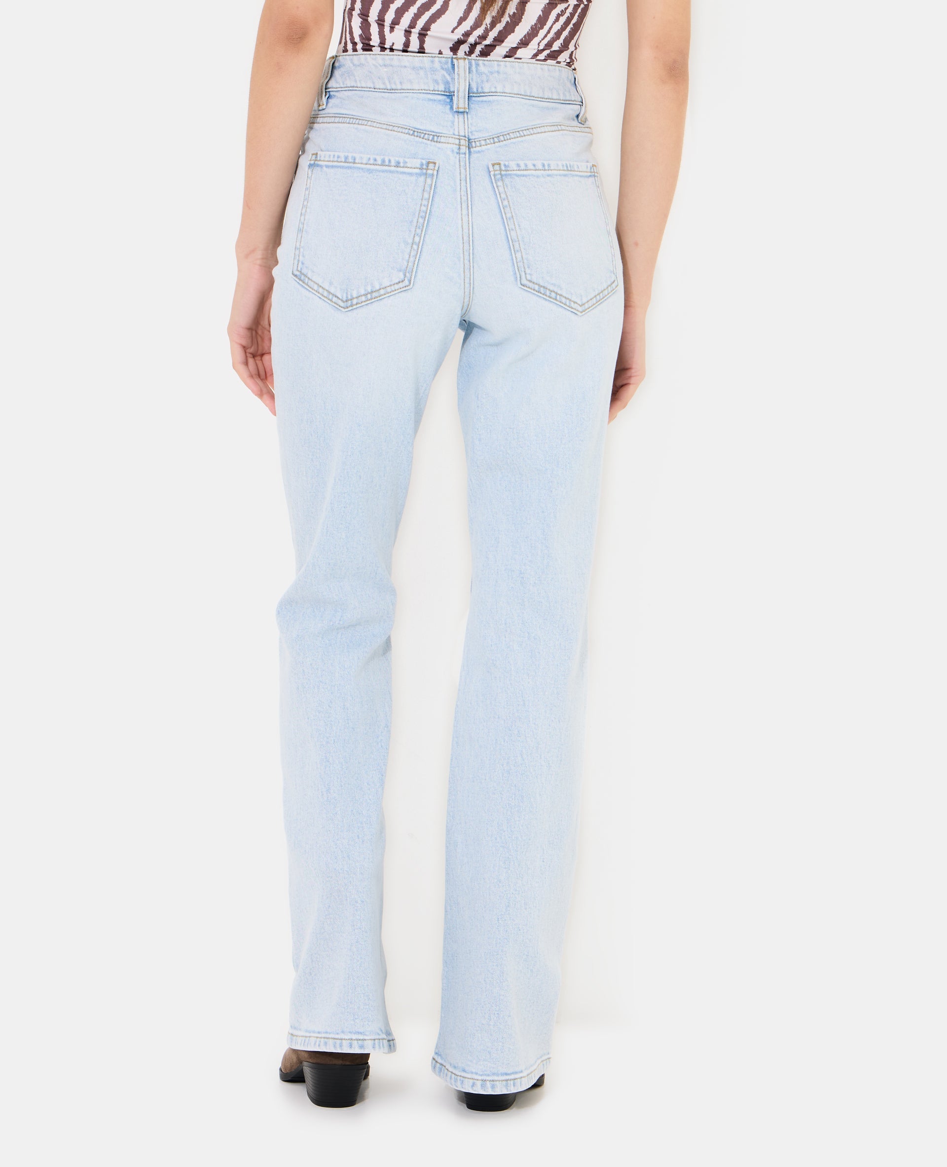 J74-1 / Jean flare taille haute