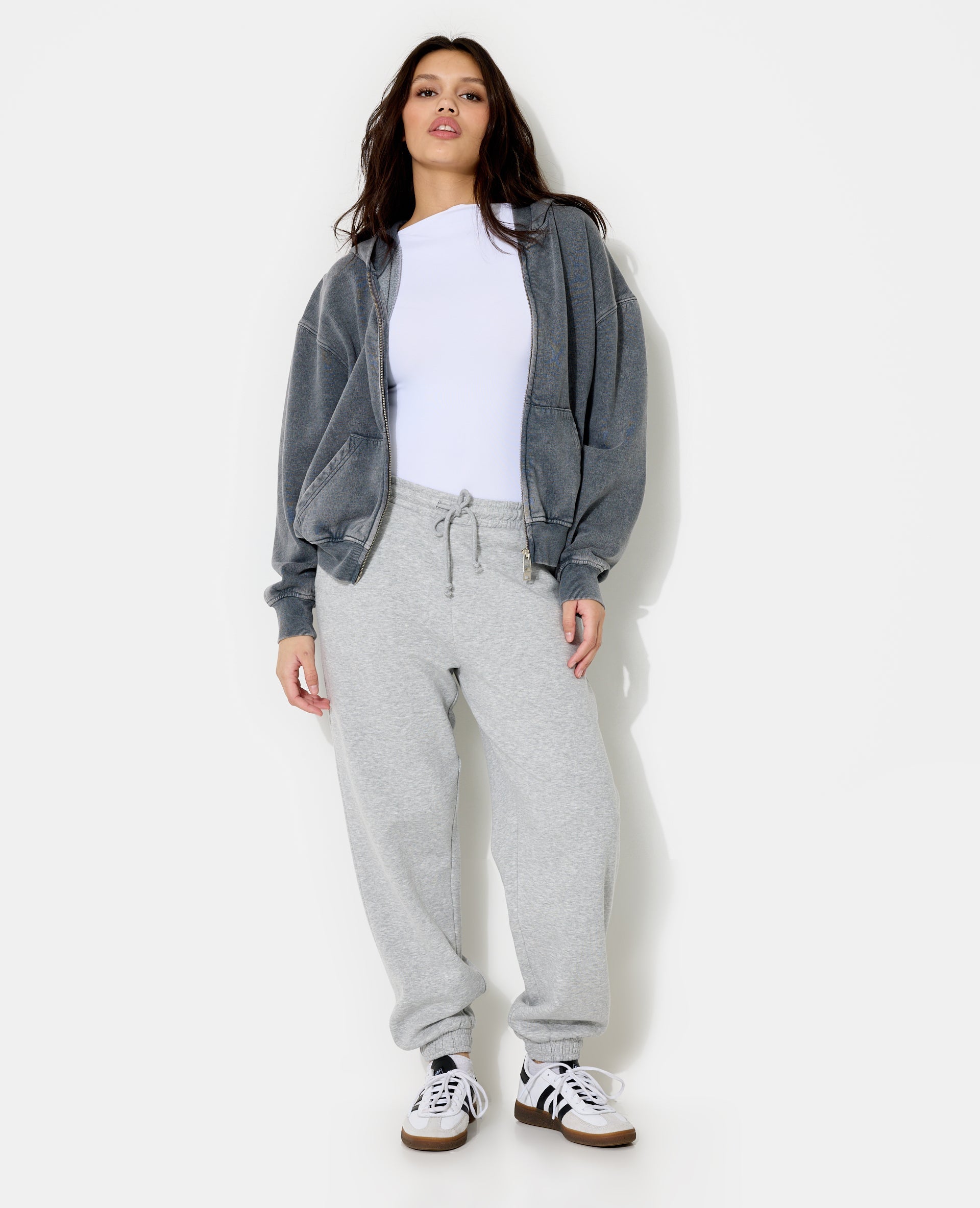 Pantalon de jogging en molleton bas élastiqués