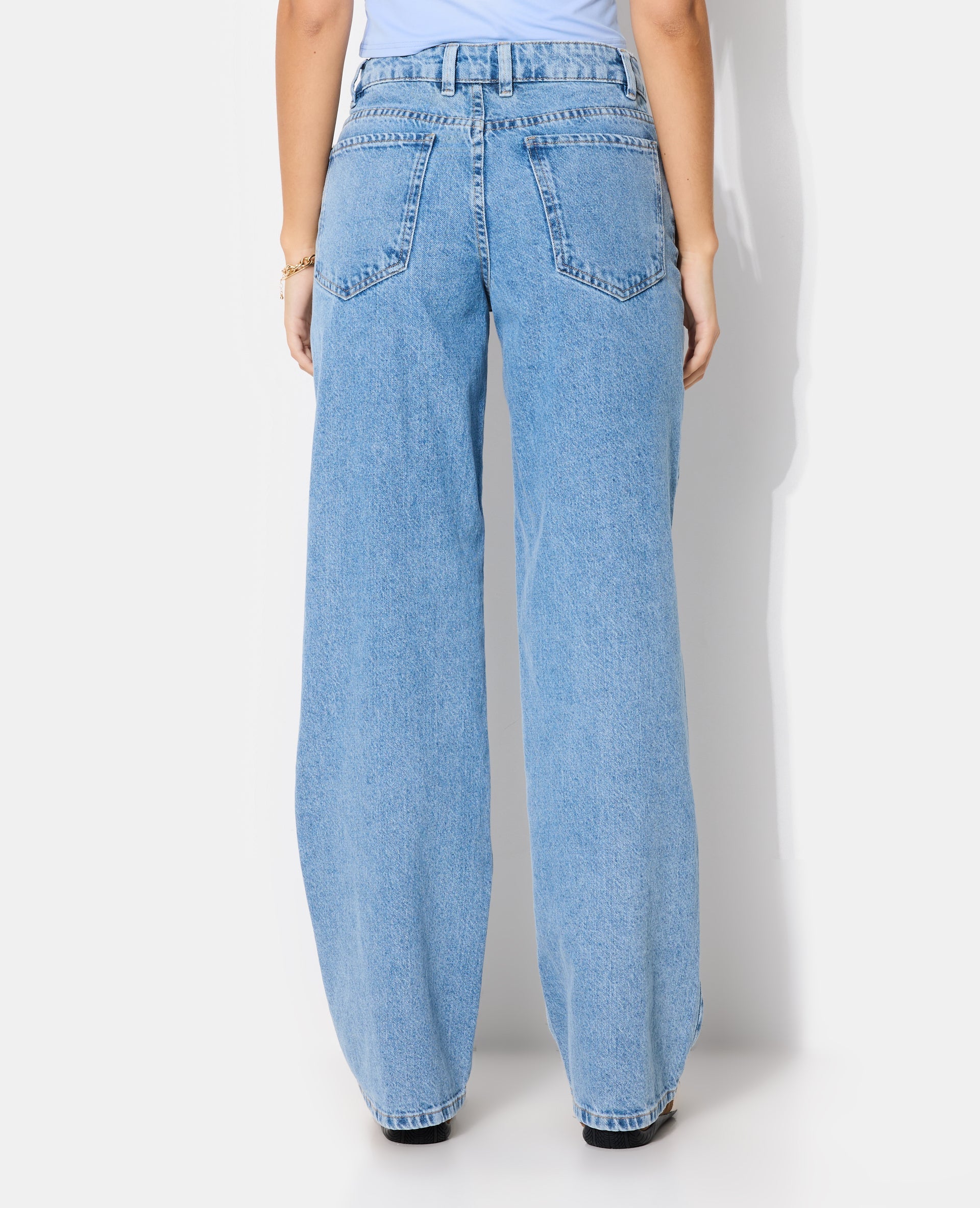 J71-2 / Jean wide loose taille medium