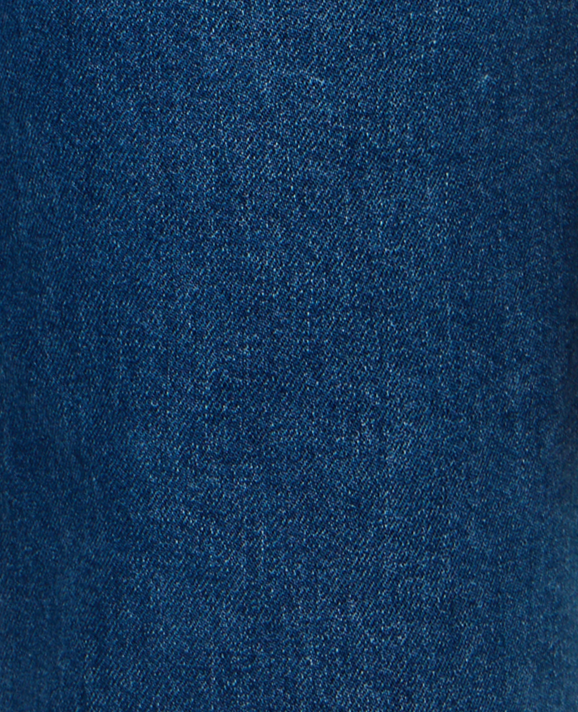 Jean wide taille haute avec poches plaquées