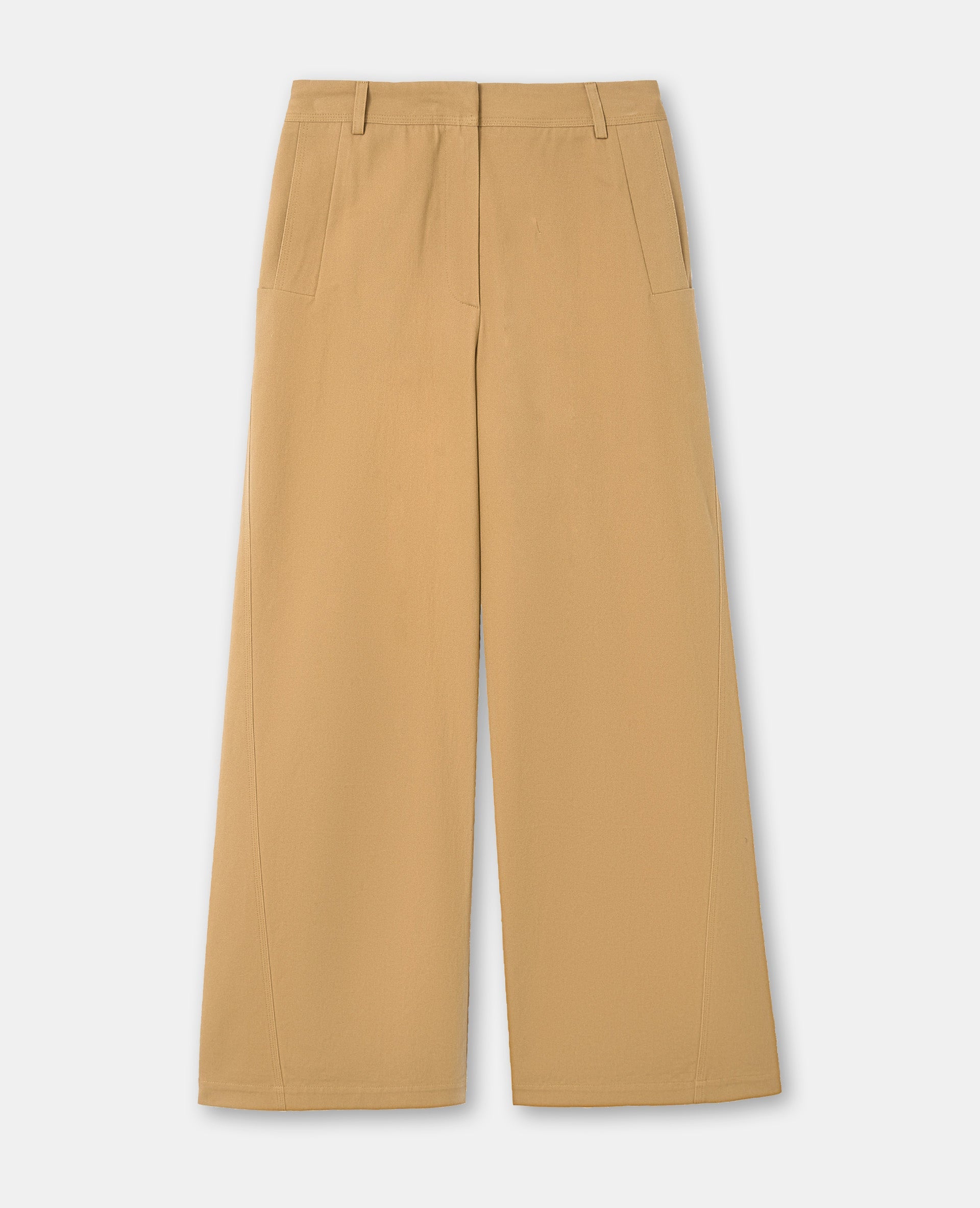 Pantalon barrel en toile