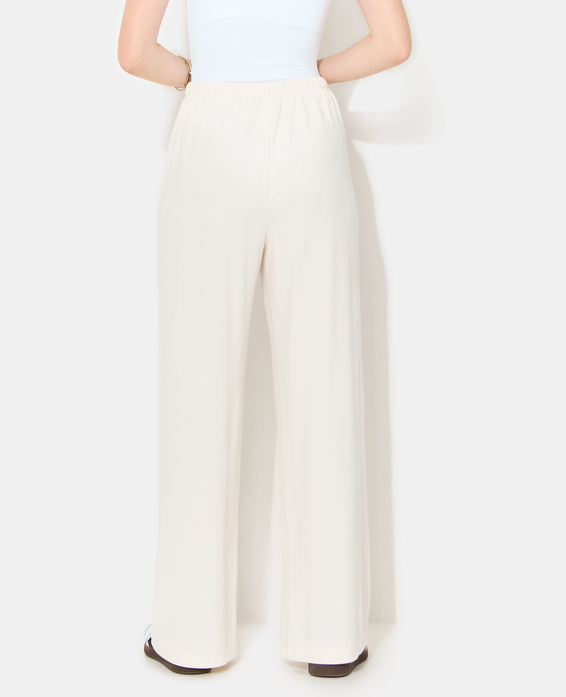 Pantalon ample en tissu doux