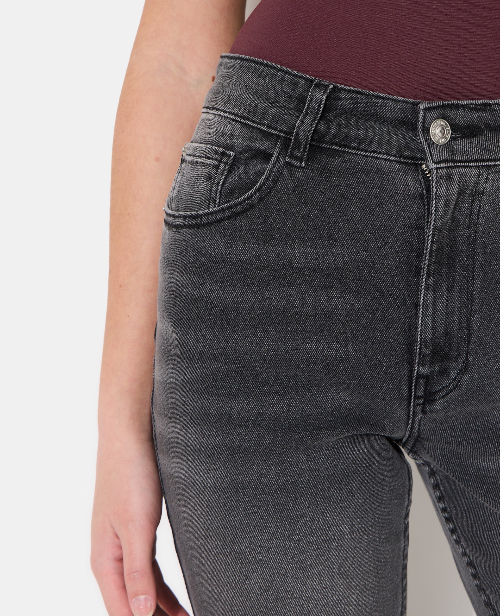 J74-1 / Jean flare taille haute