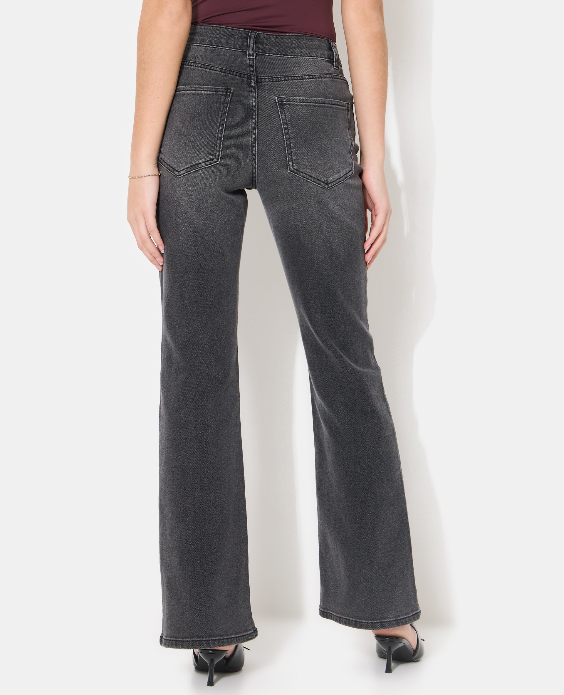 J74-1 / Jean flare taille haute