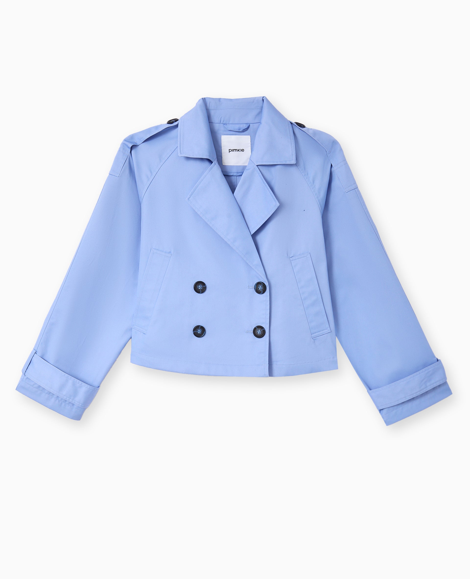 Trench court en toile