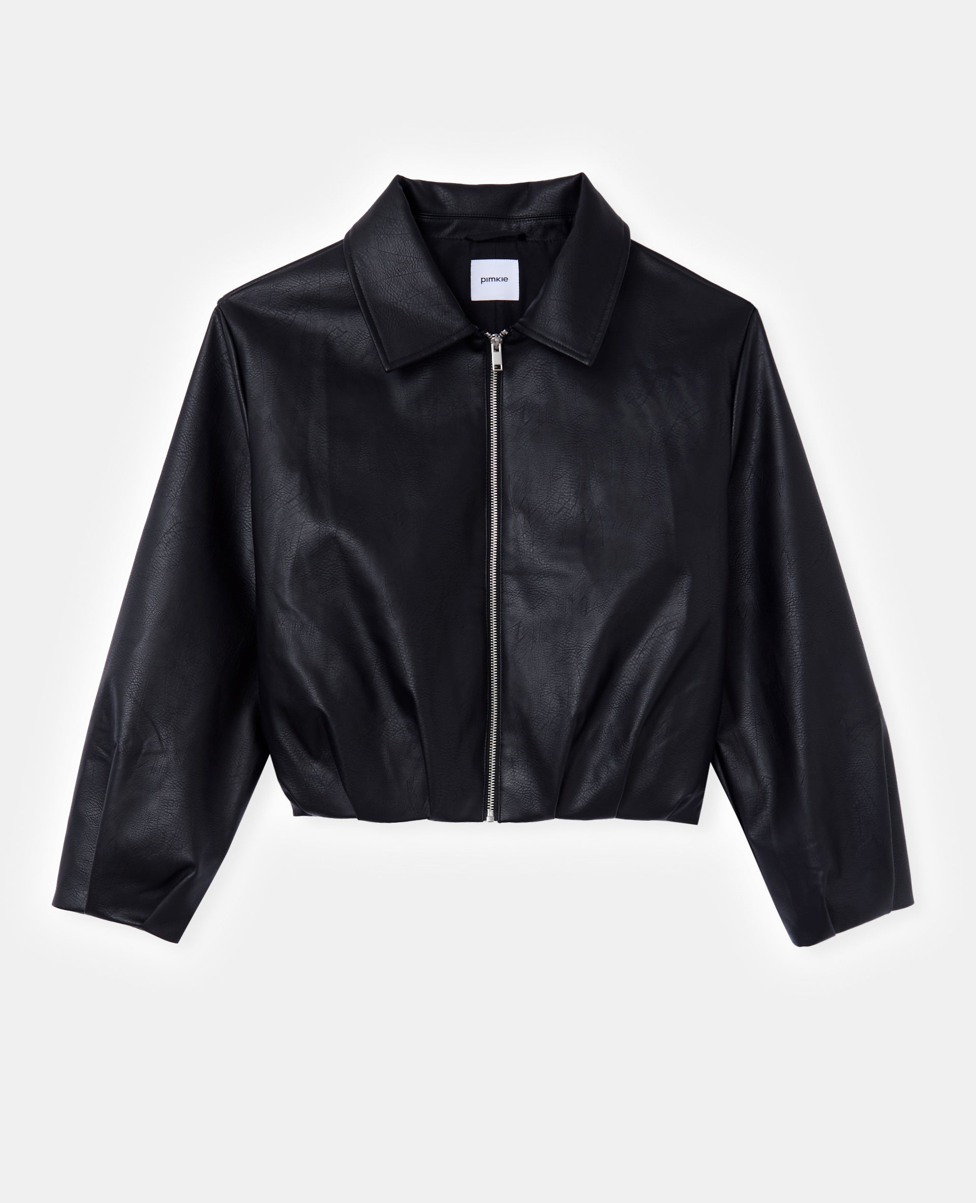 Blouson en simili forme boule