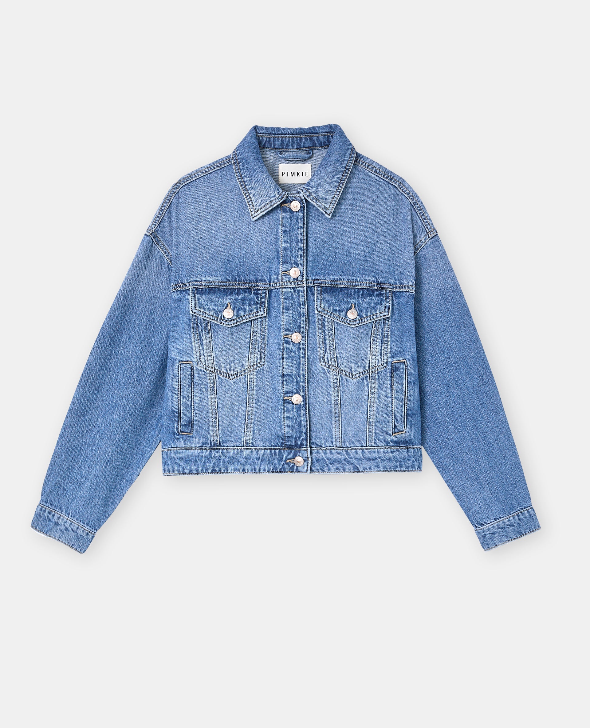 Veste en jean courte