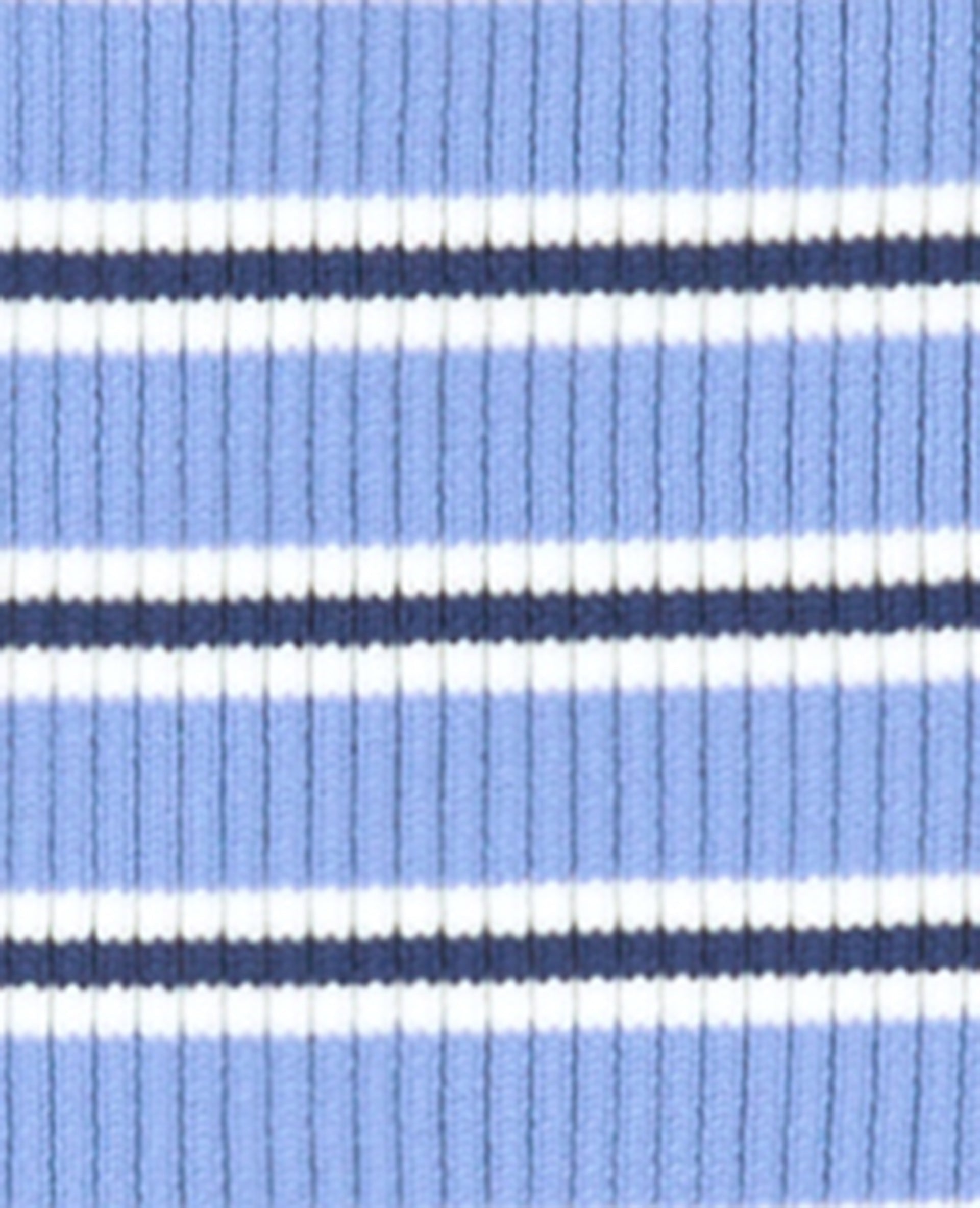Dos-nu en maille tricot rayée