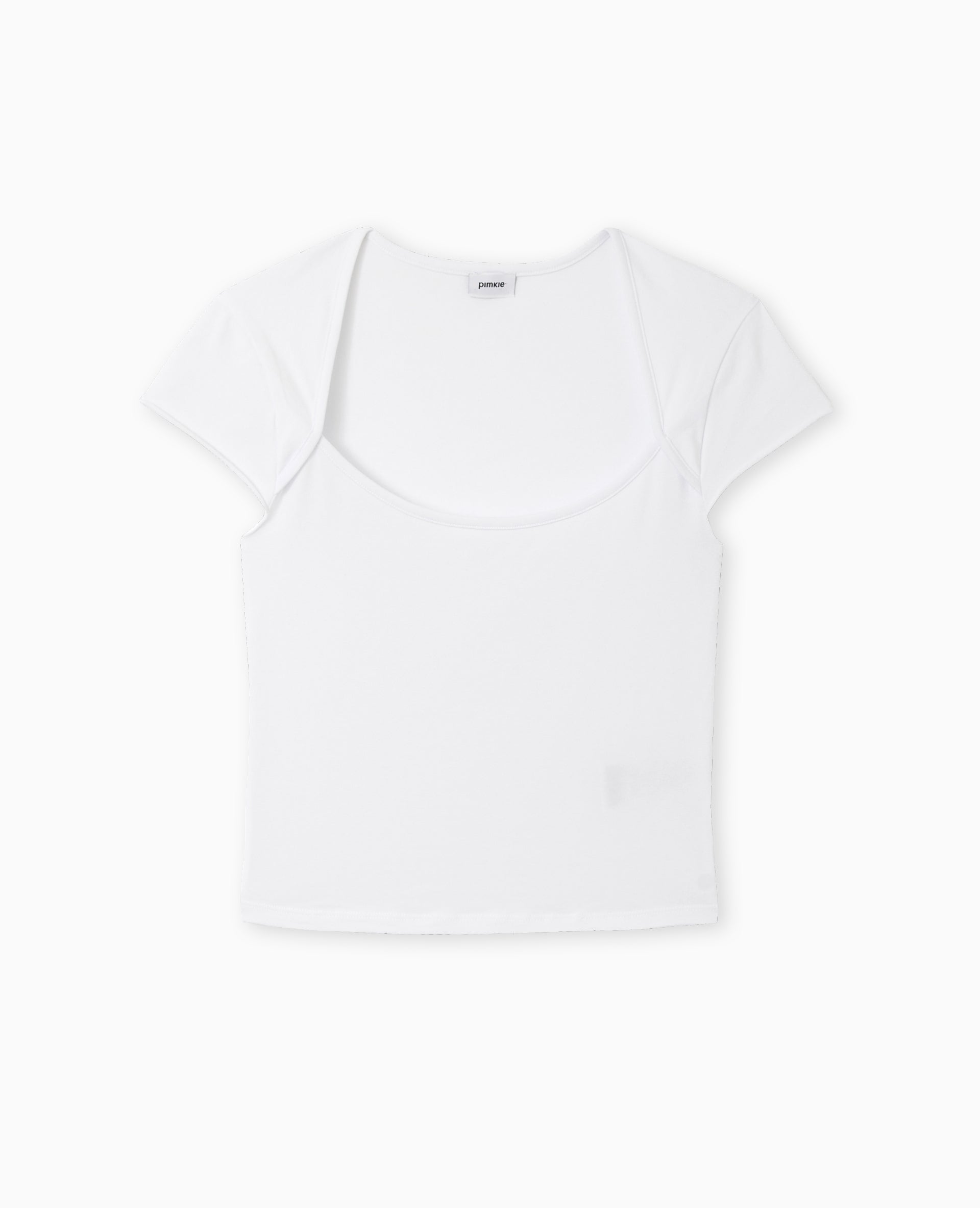 Top avec encolure dégagée