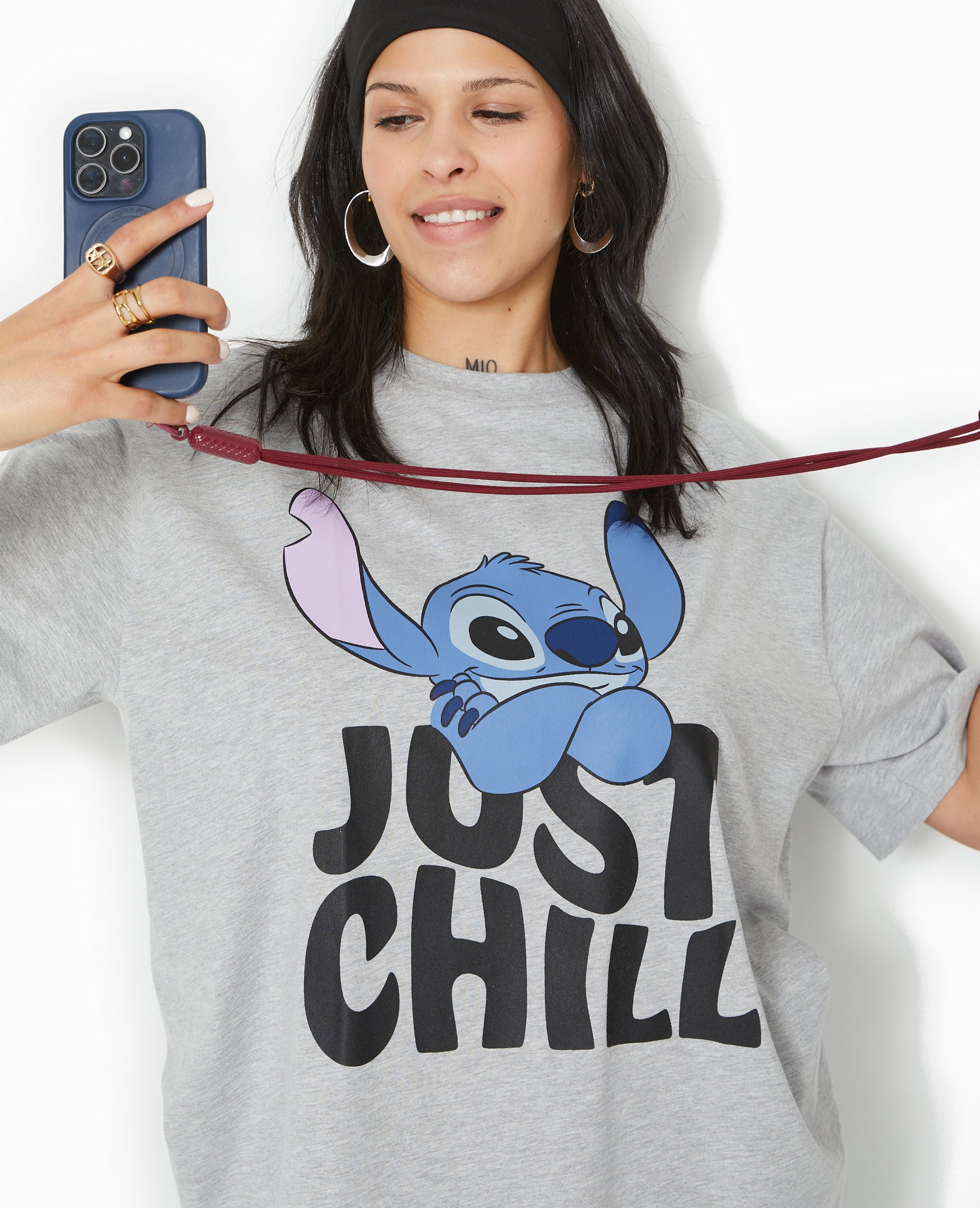 T-shirt oversize STITCH