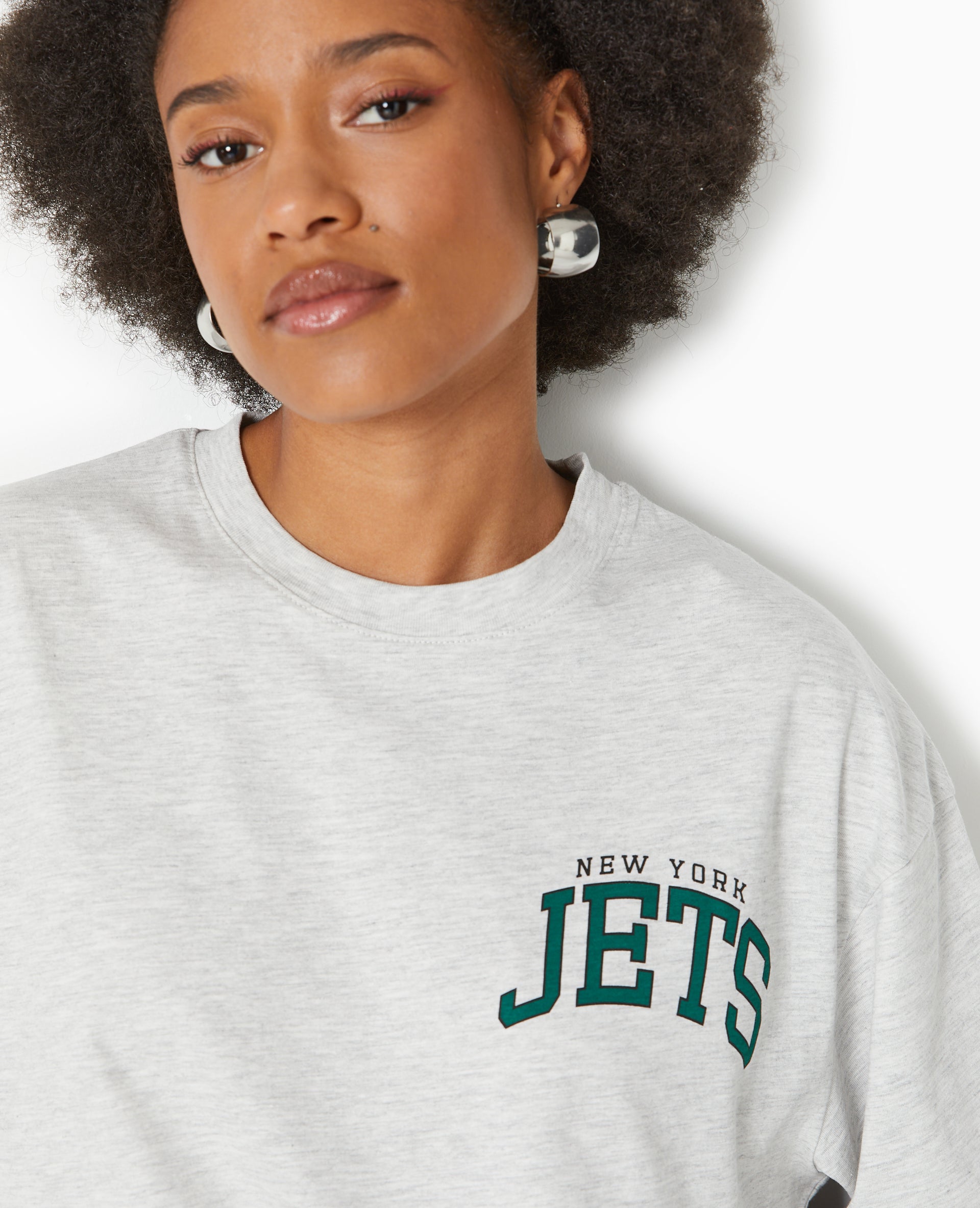 T-shirt oversize avec print devant et dos
