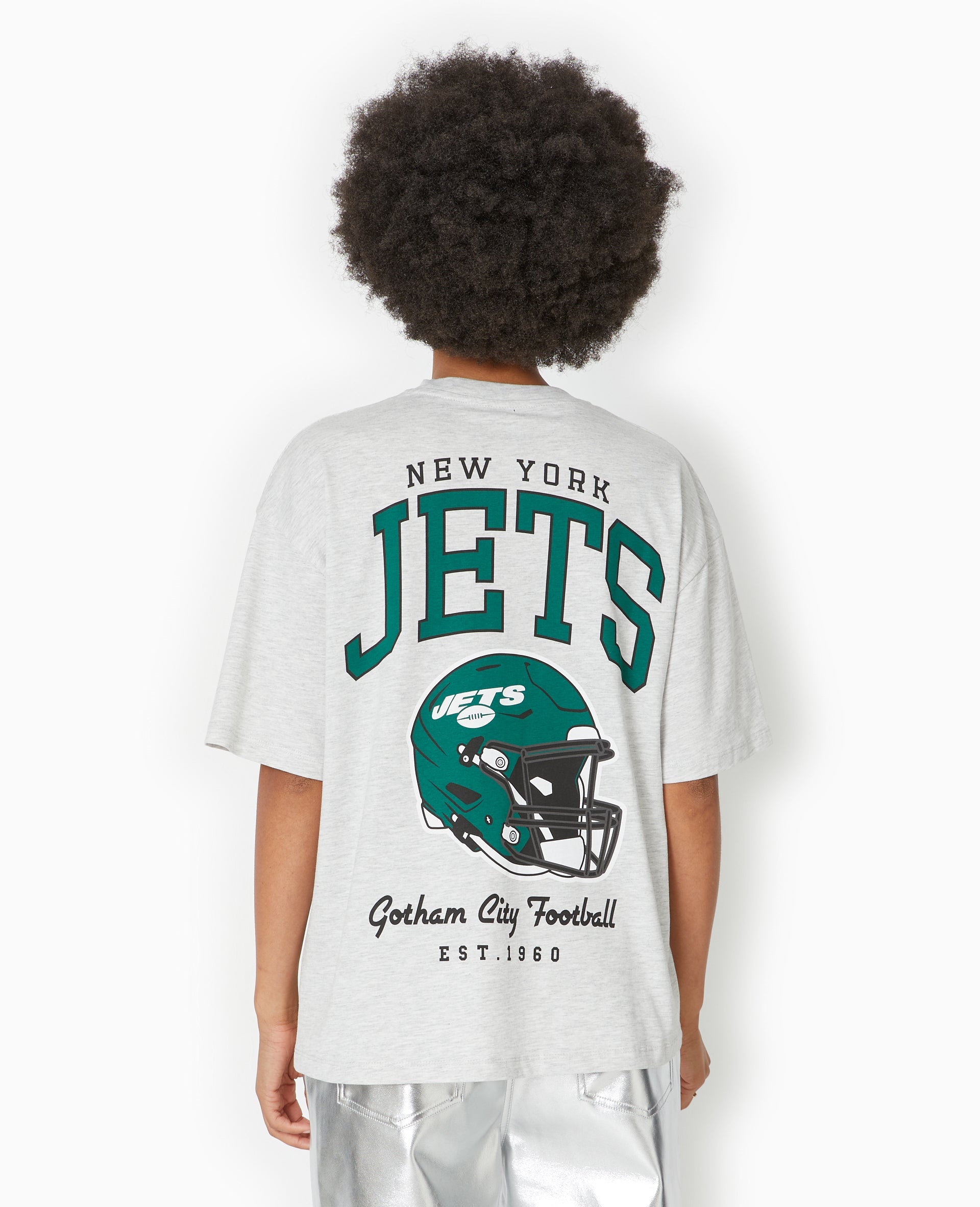 T-shirt oversize avec print devant et dos
