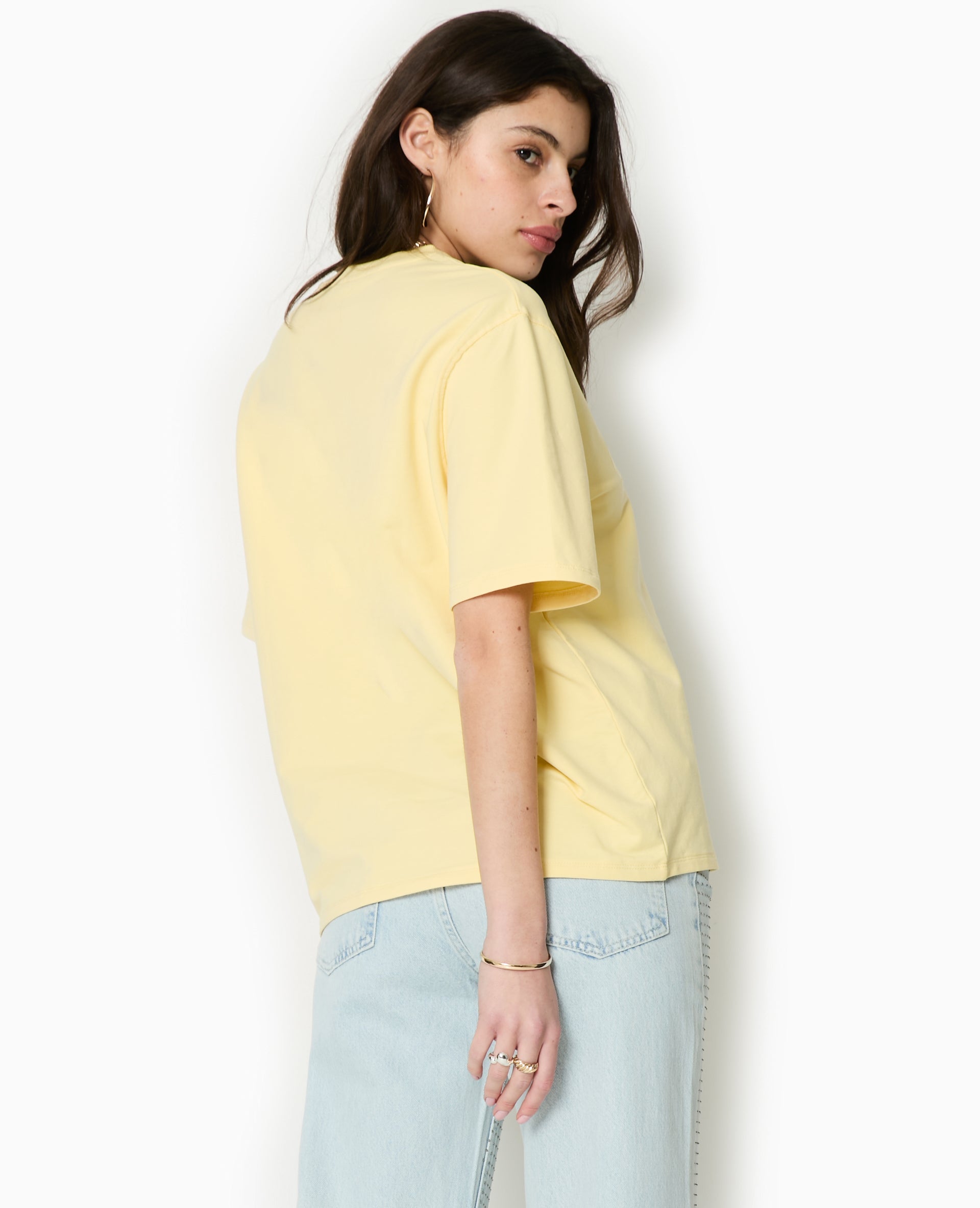 T-shirt épais avec broderie