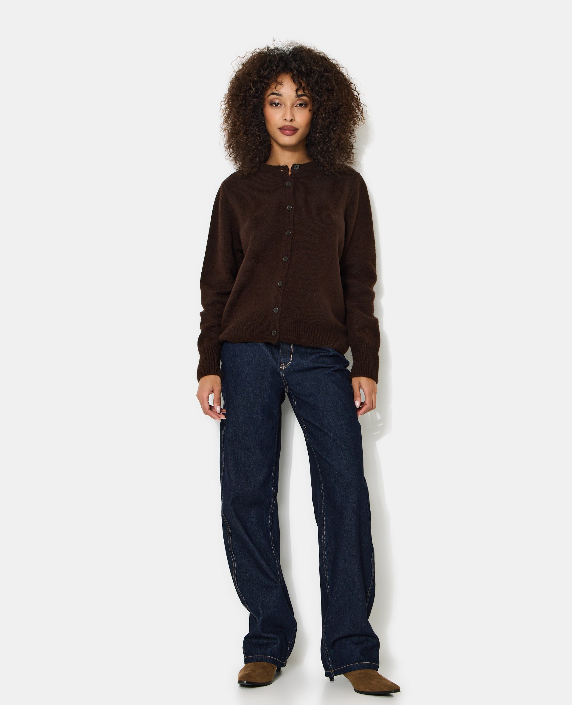 Gilet col rond