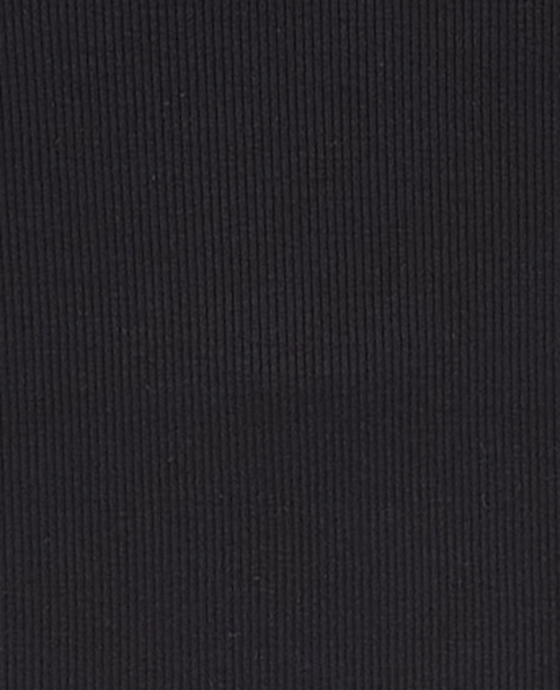 T-shirt en maille côtelée dos dégagé