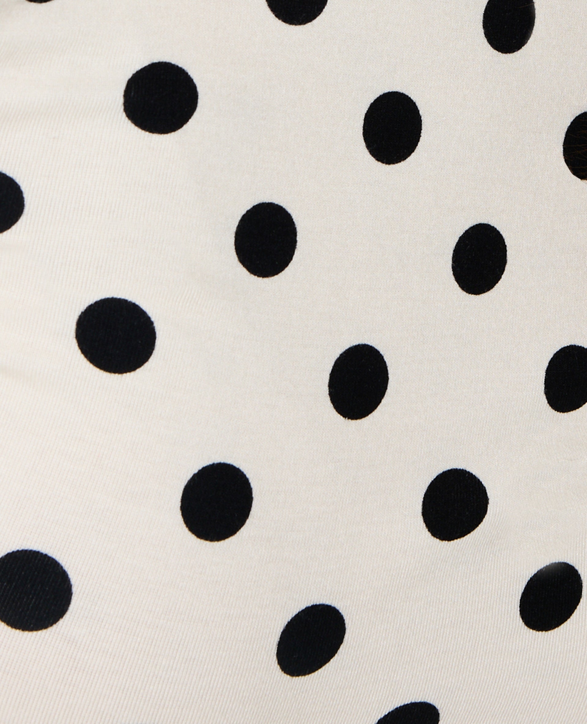 T-shirt manches longues motifs pois