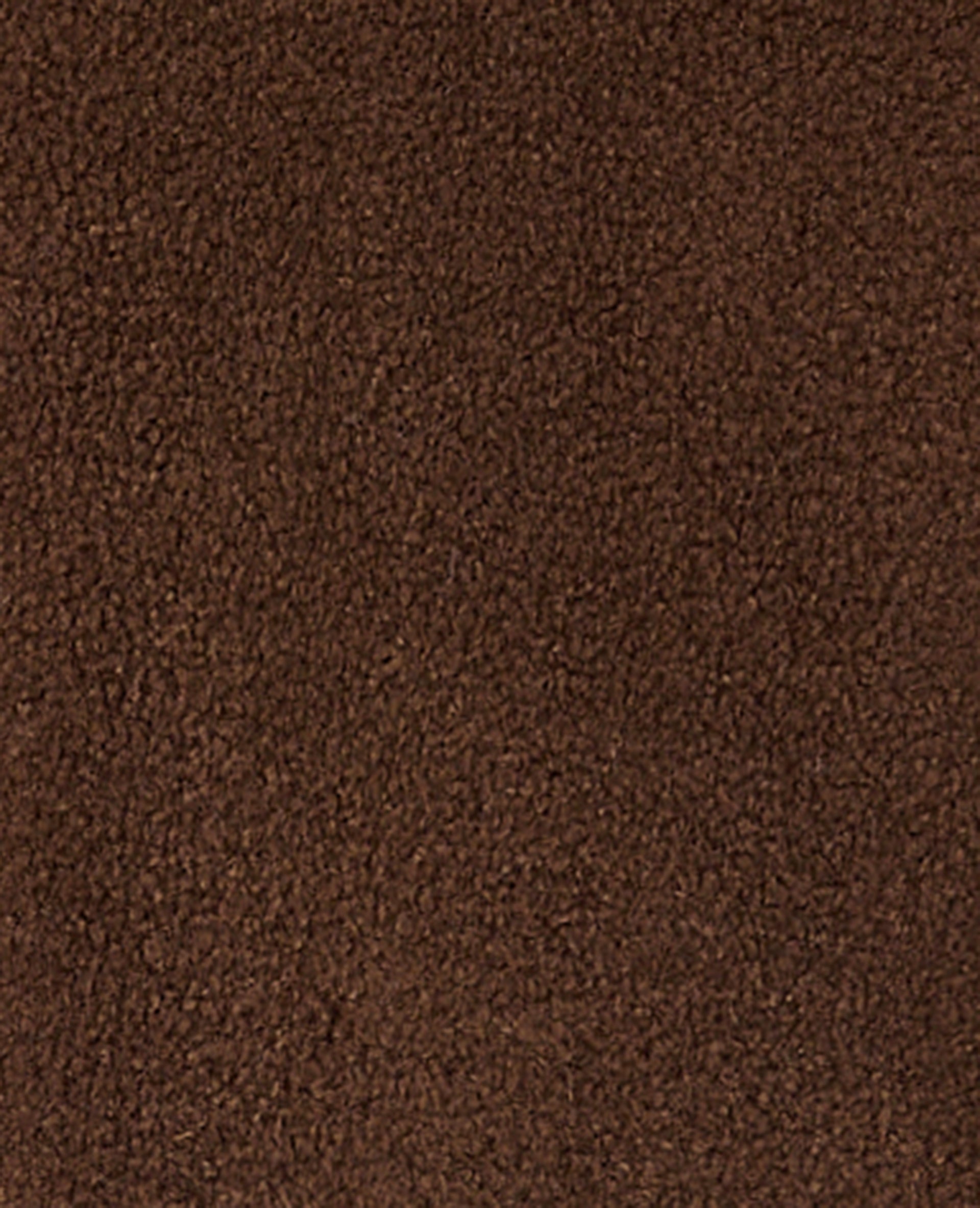 Sweat droit en sherpa col zippé avec broderies