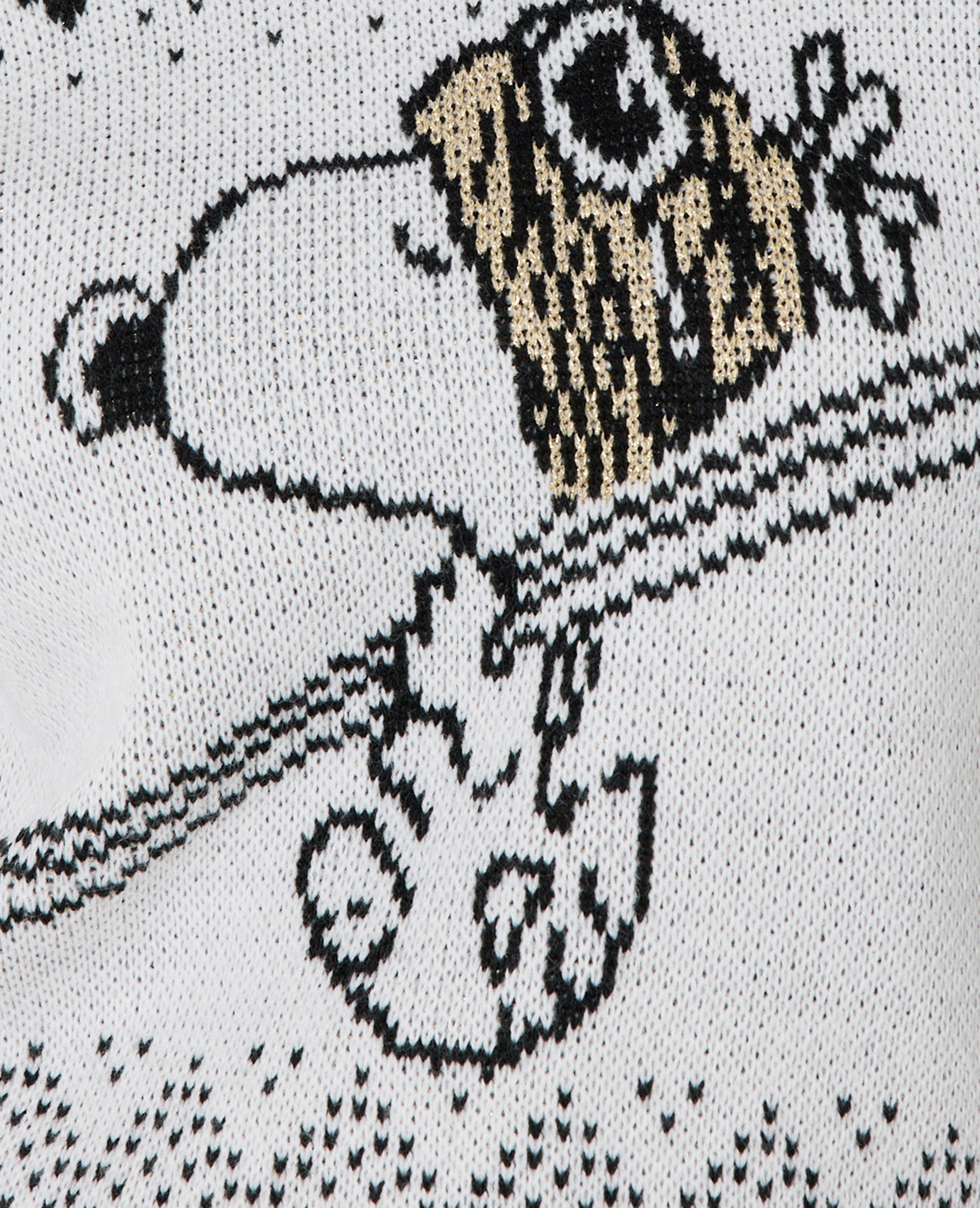 Pull jacquard SNOOPY