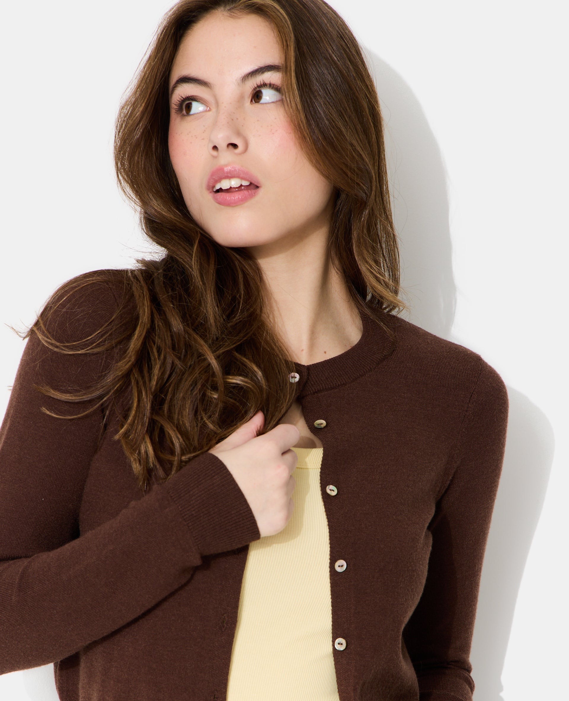 Gilet col rond