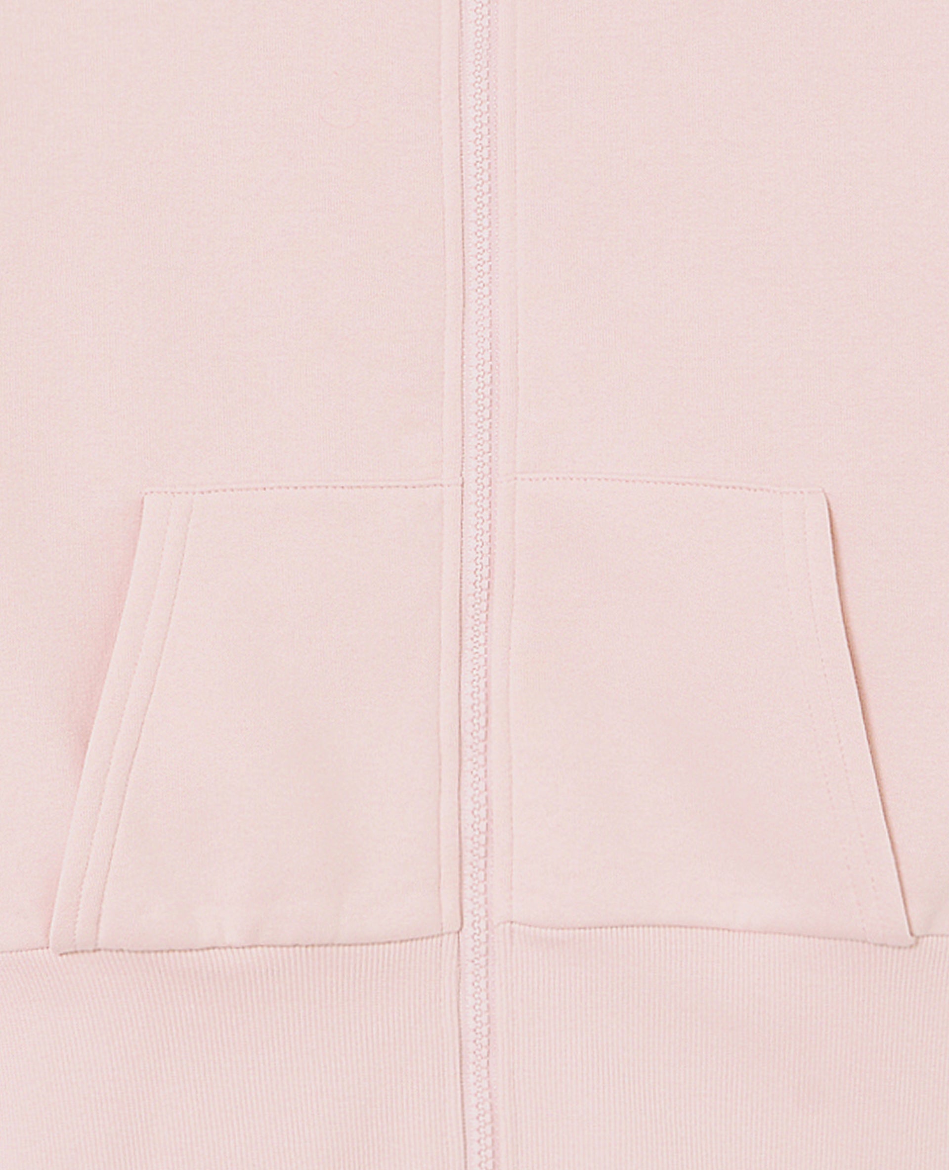 Sweat court zippé avec capuche
