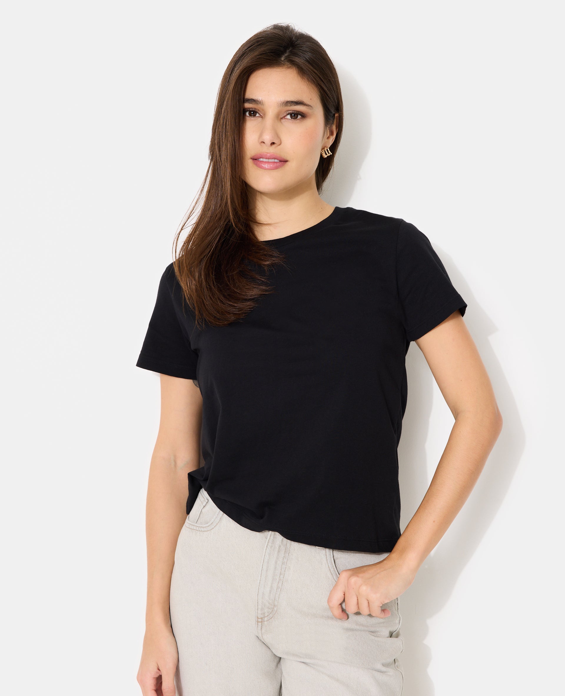 T-shirt basique manches courtes