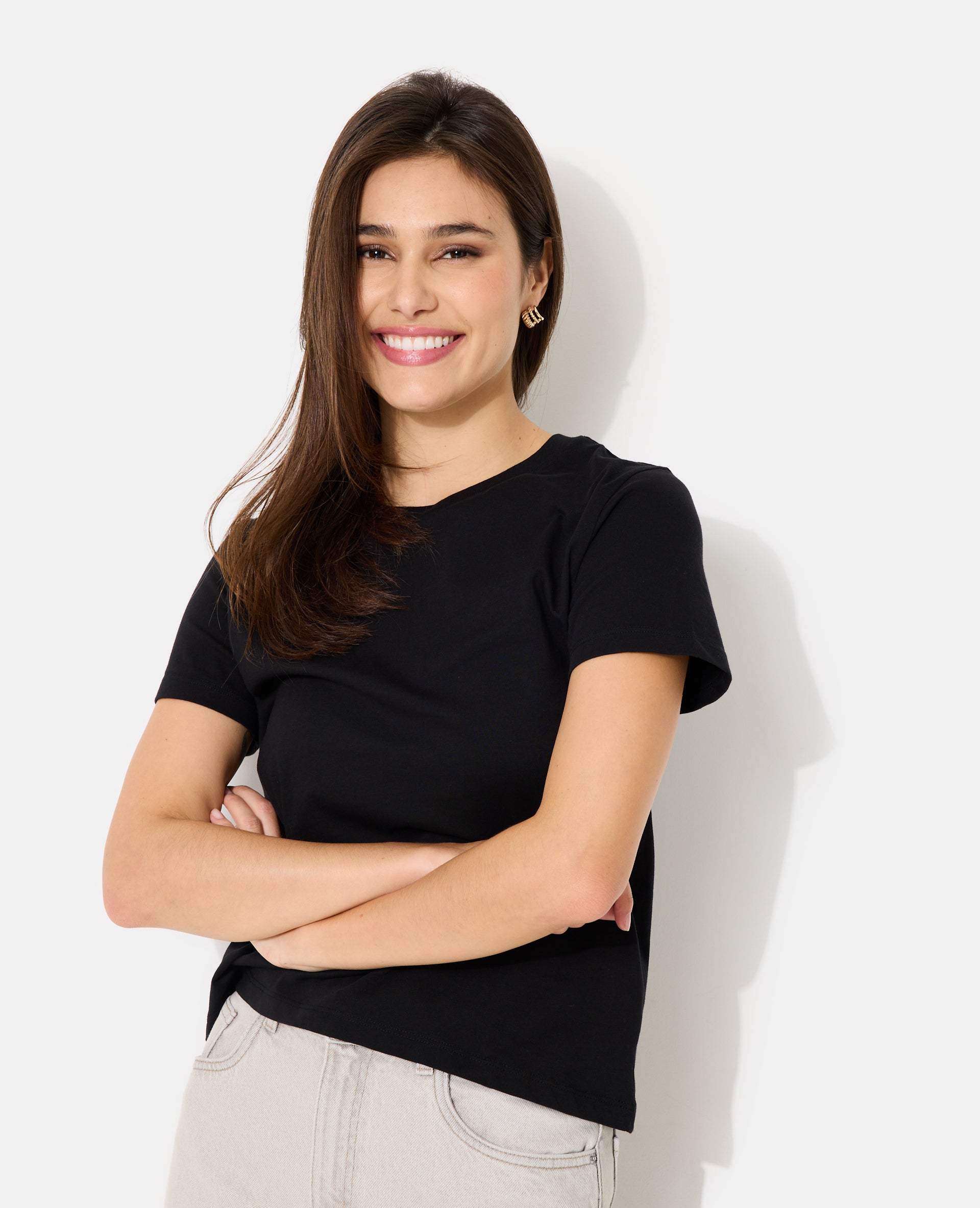 T-shirt basique manches courtes
