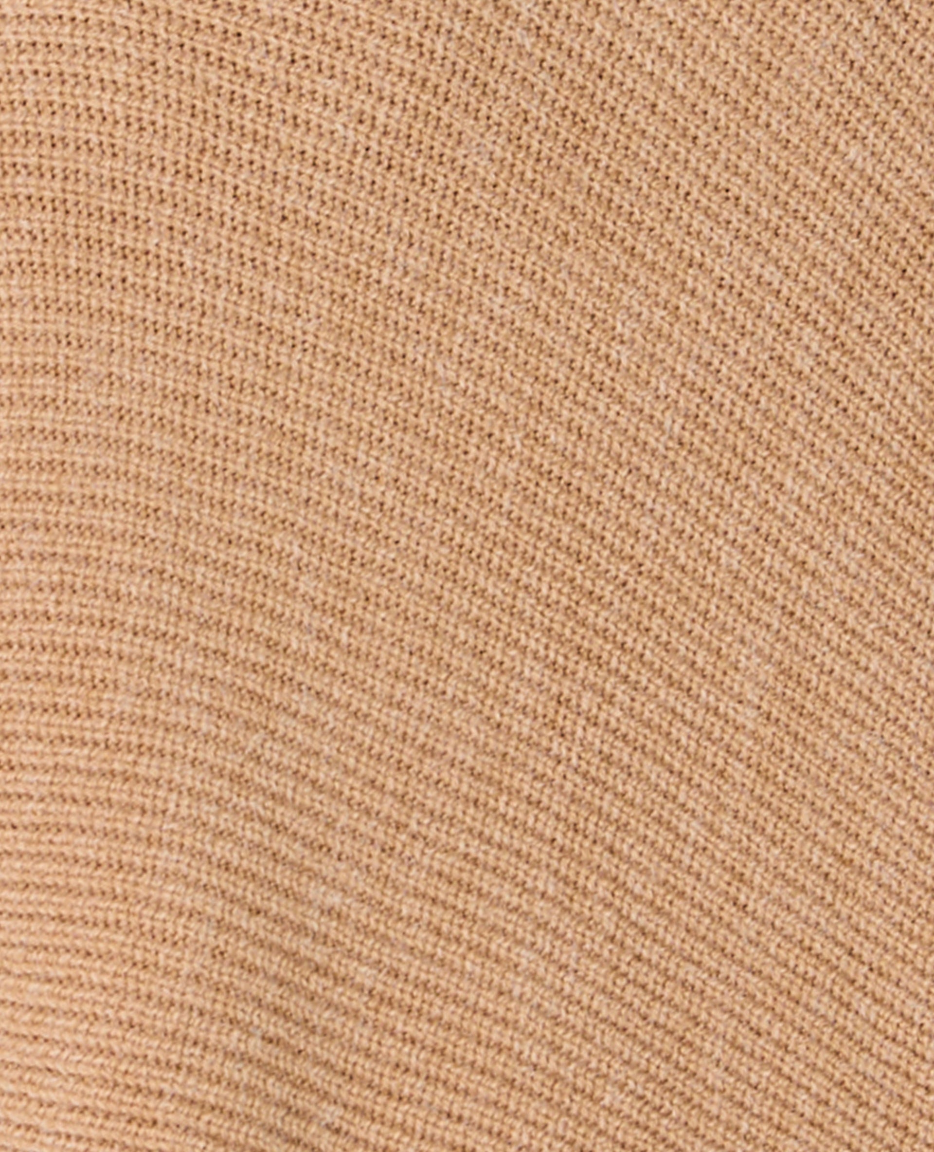Cape en tricot avec détail boutons