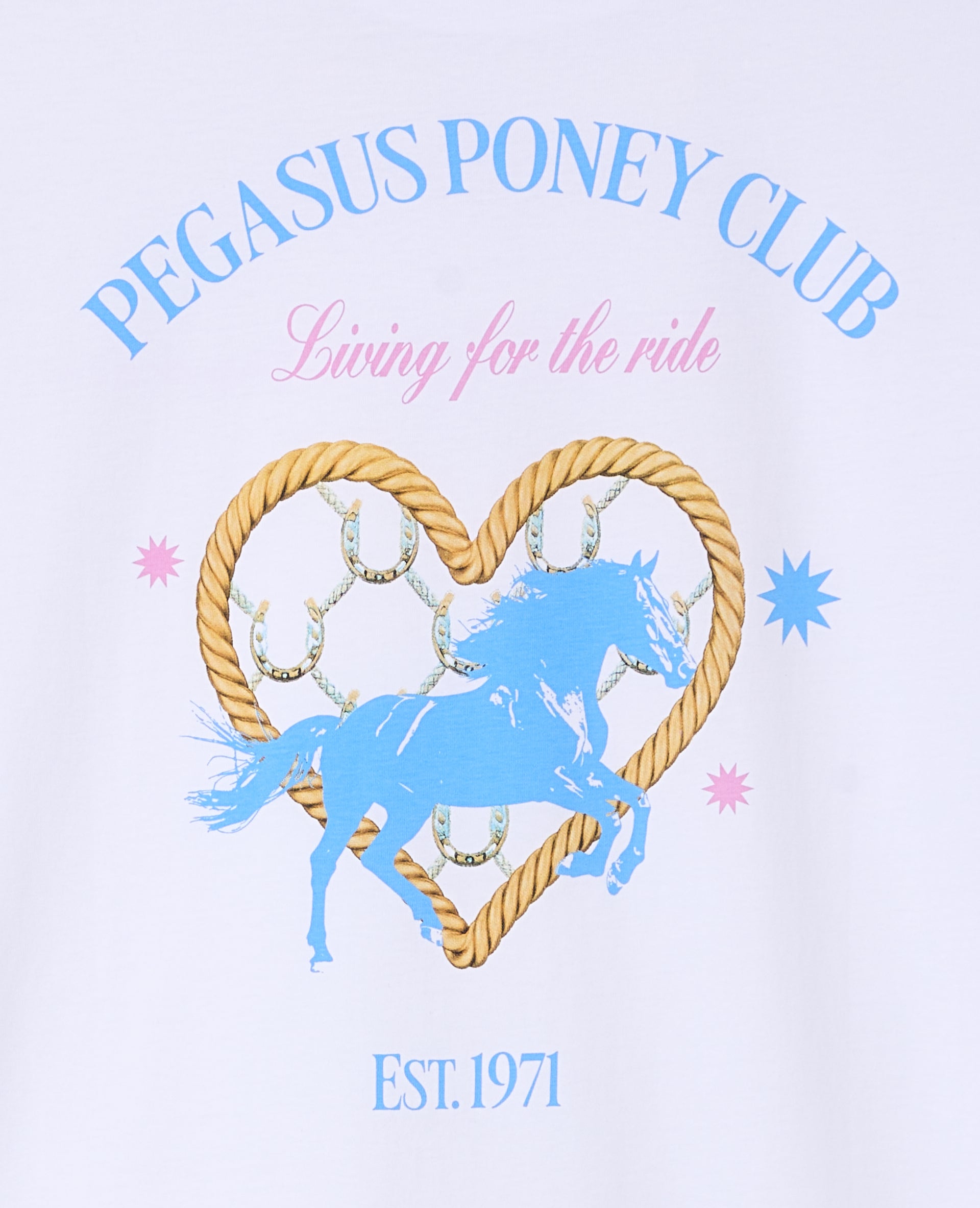 T-shirt oversize avec print poitrine et dos