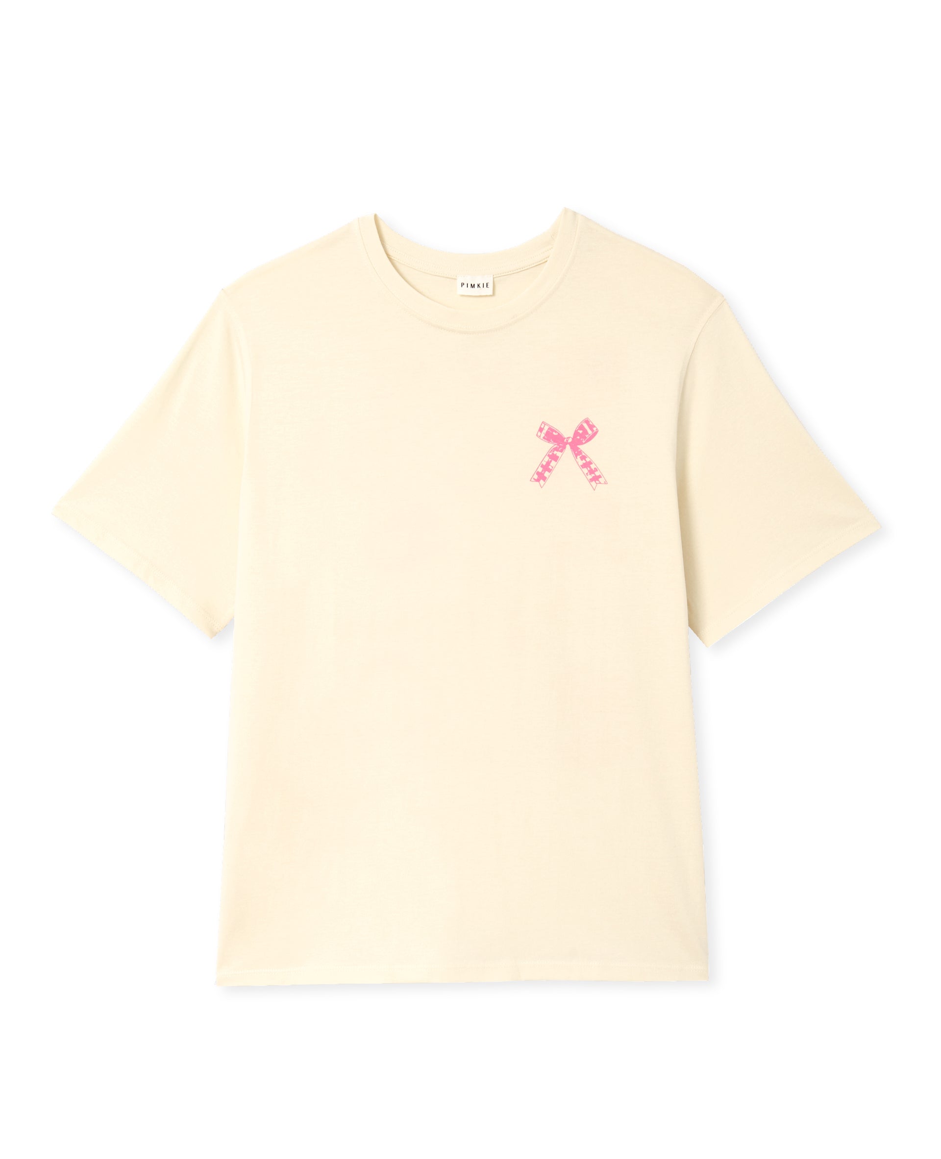 T-shirt oversize avec print poitrine et dos