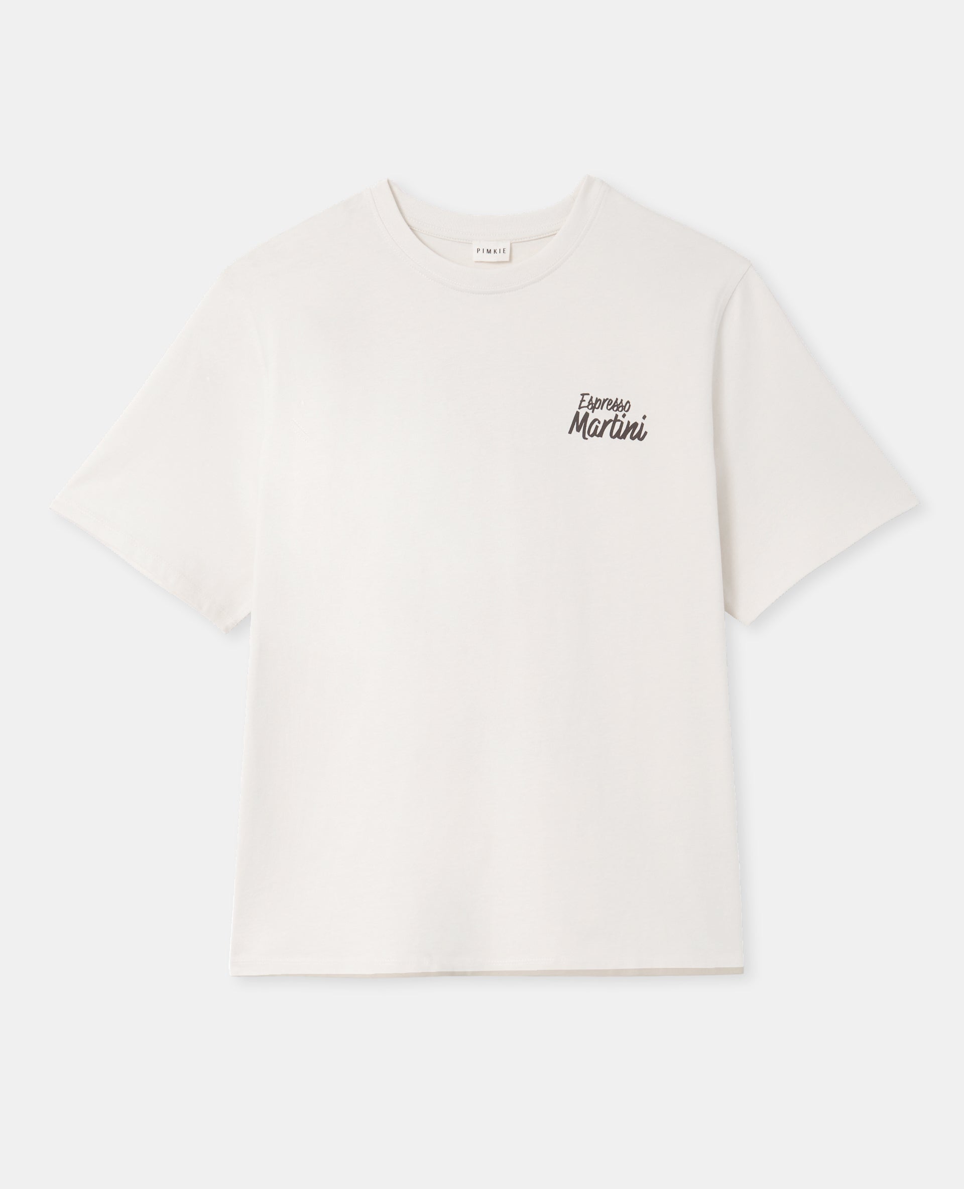 T-shirt oversize avec print poitrine et dos