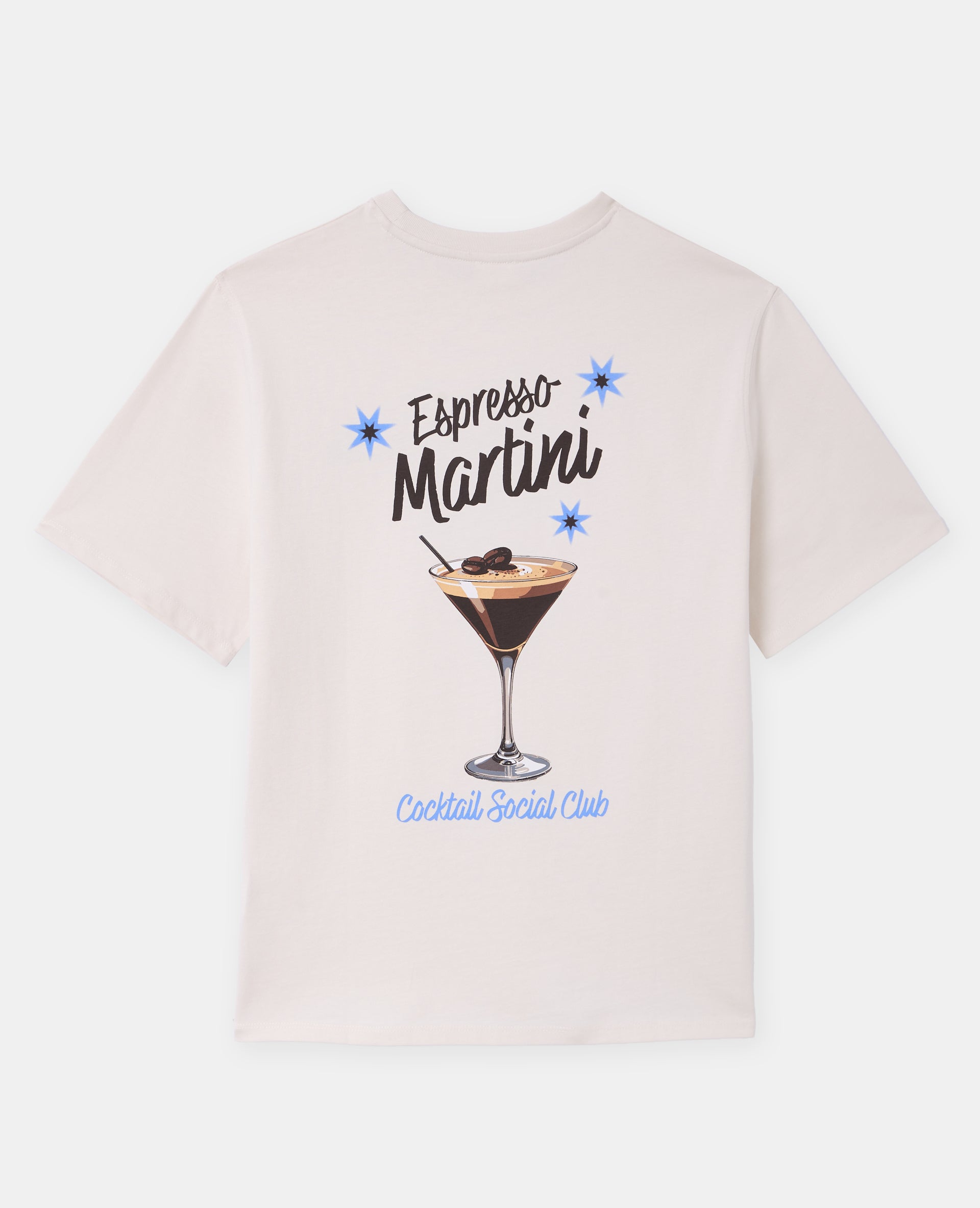 T-shirt oversize avec print poitrine et dos