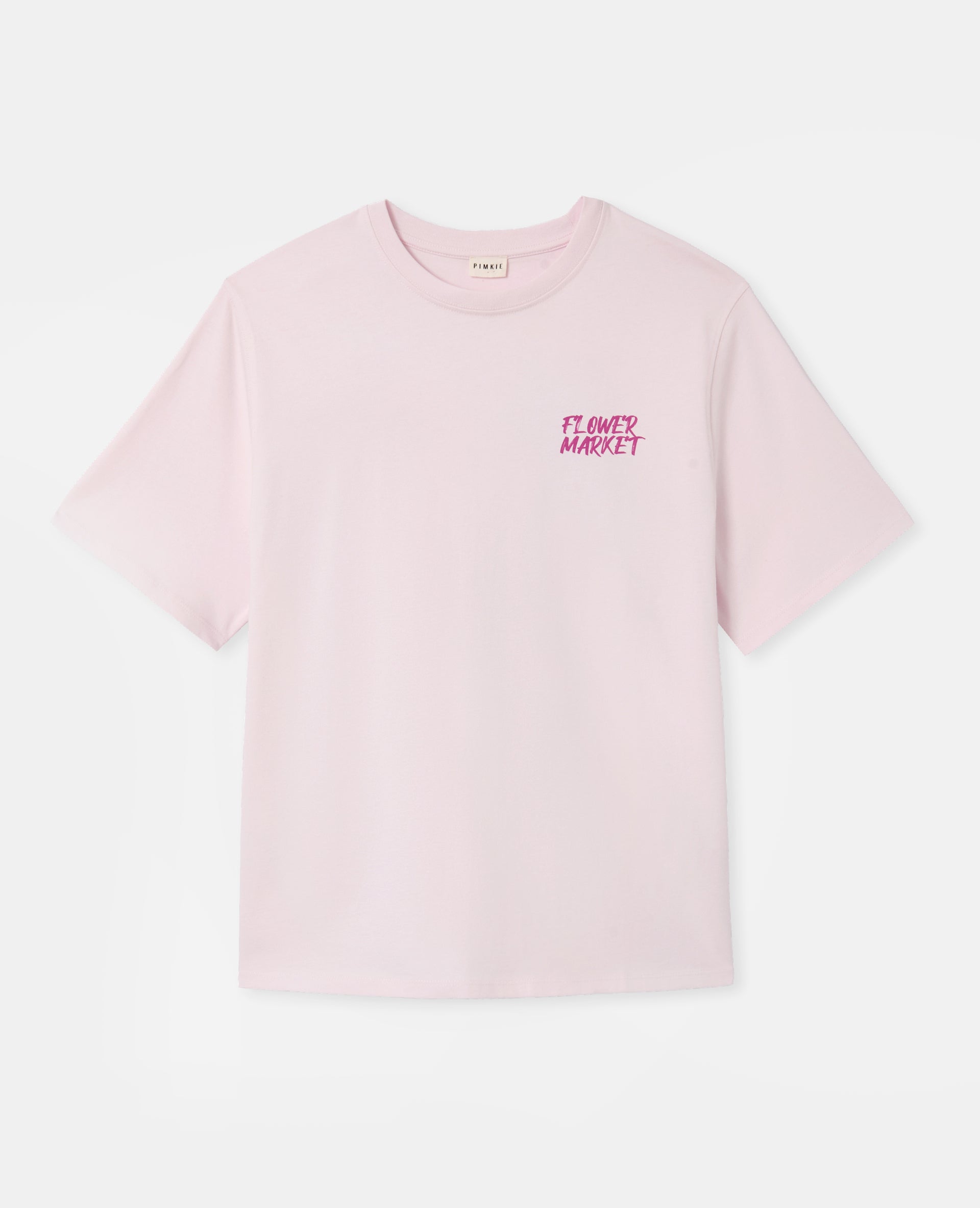 T-shirt oversize avec print poitrine et dos
