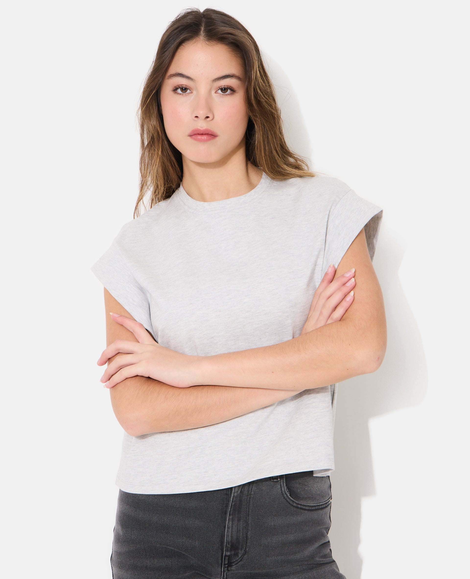 T-shirt à mancherons