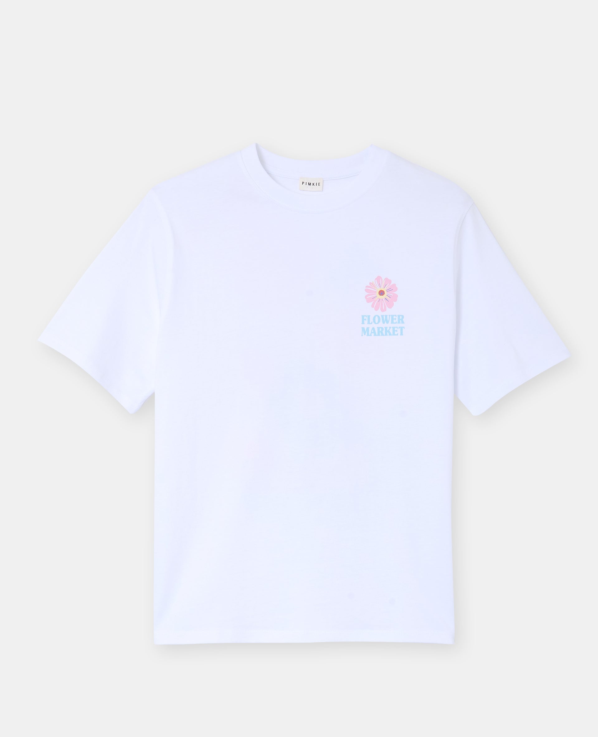 T-shirt oversize avec print poitrine et dos