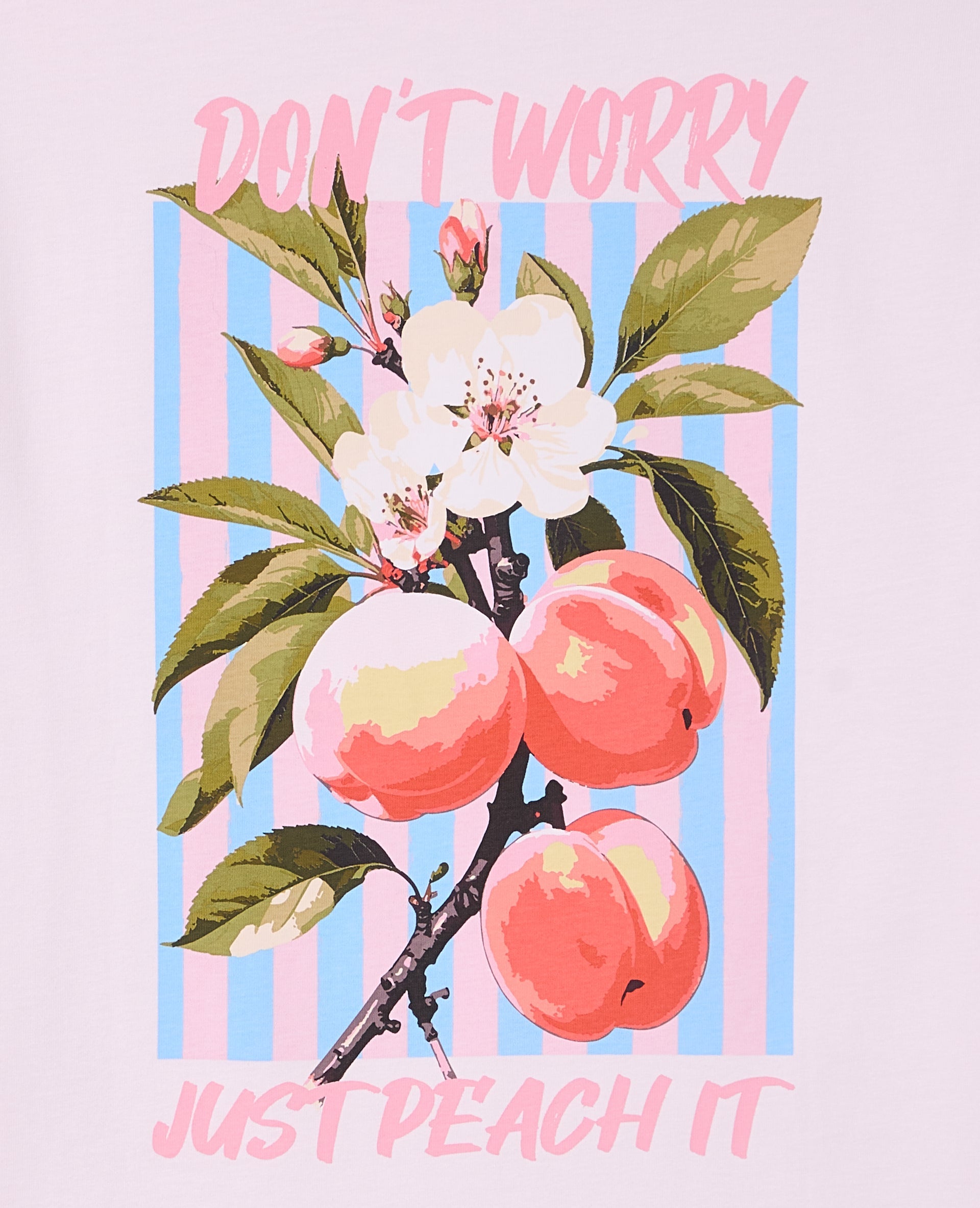 T-shirt oversize avec print poitrine et dos