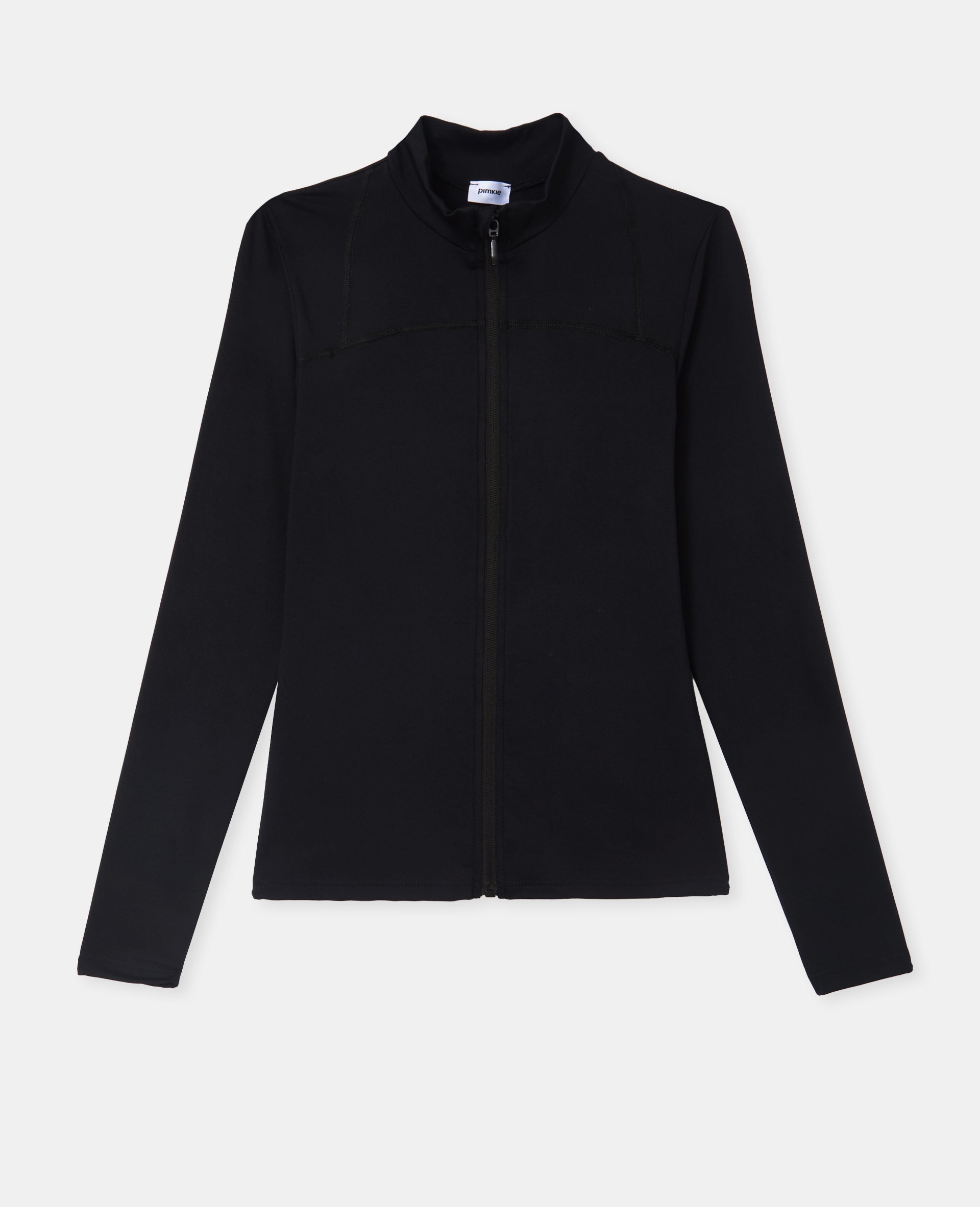 Gilet zippé en matière sculptante