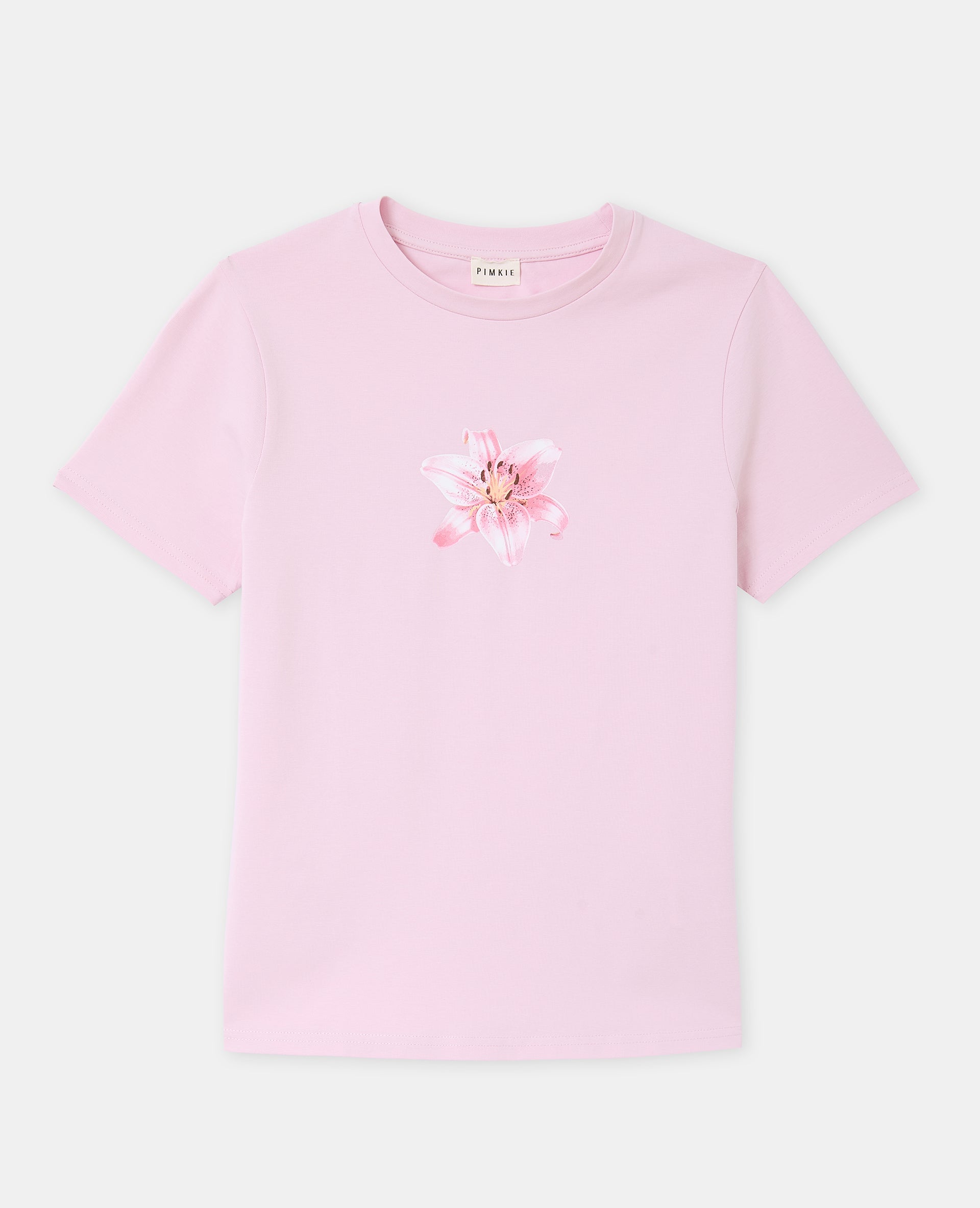T-shirt ajusté avec lys