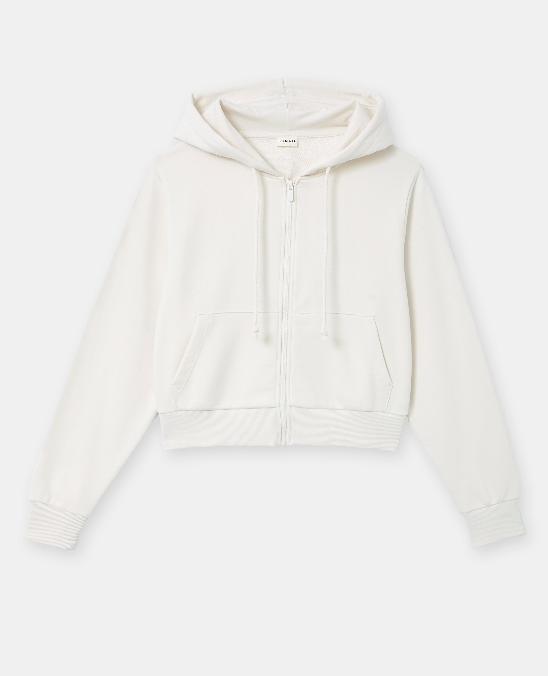 Sweat zippé avec étoile motif léopard