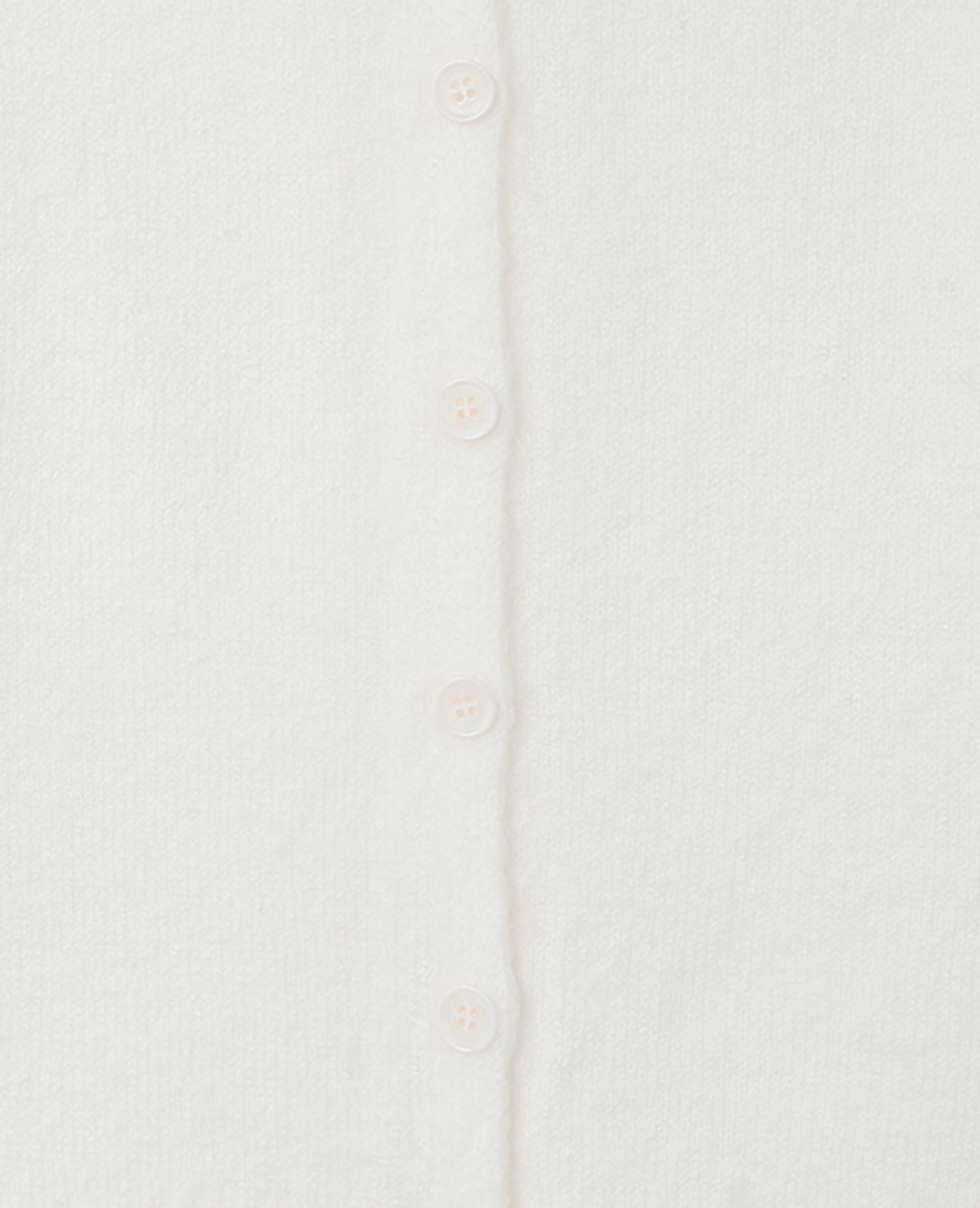 Gilet col rond avec étoile brodée