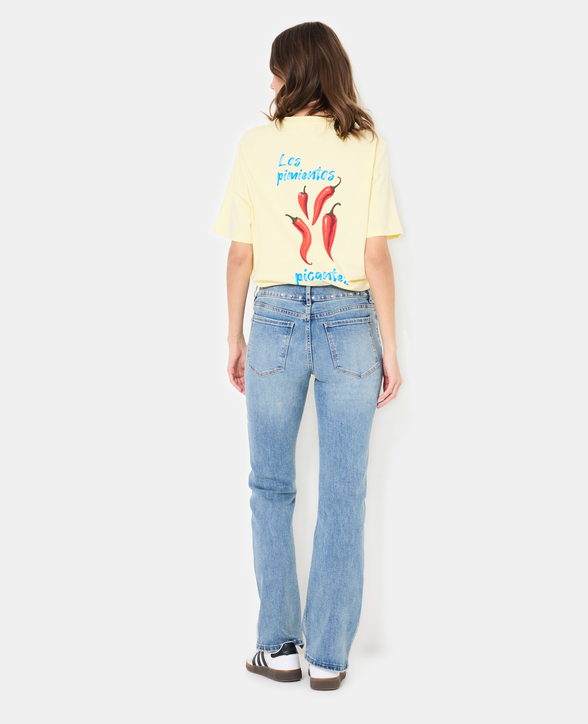 T-shirt oversize avec print Piments