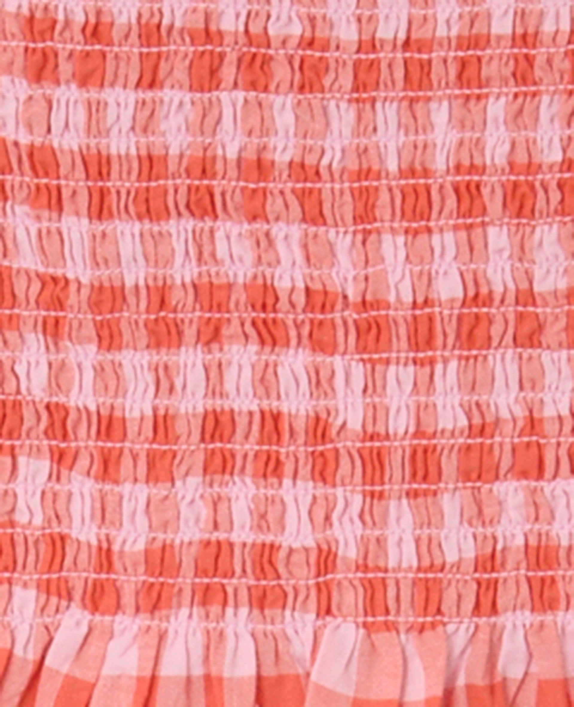 Top smocké motif vichy