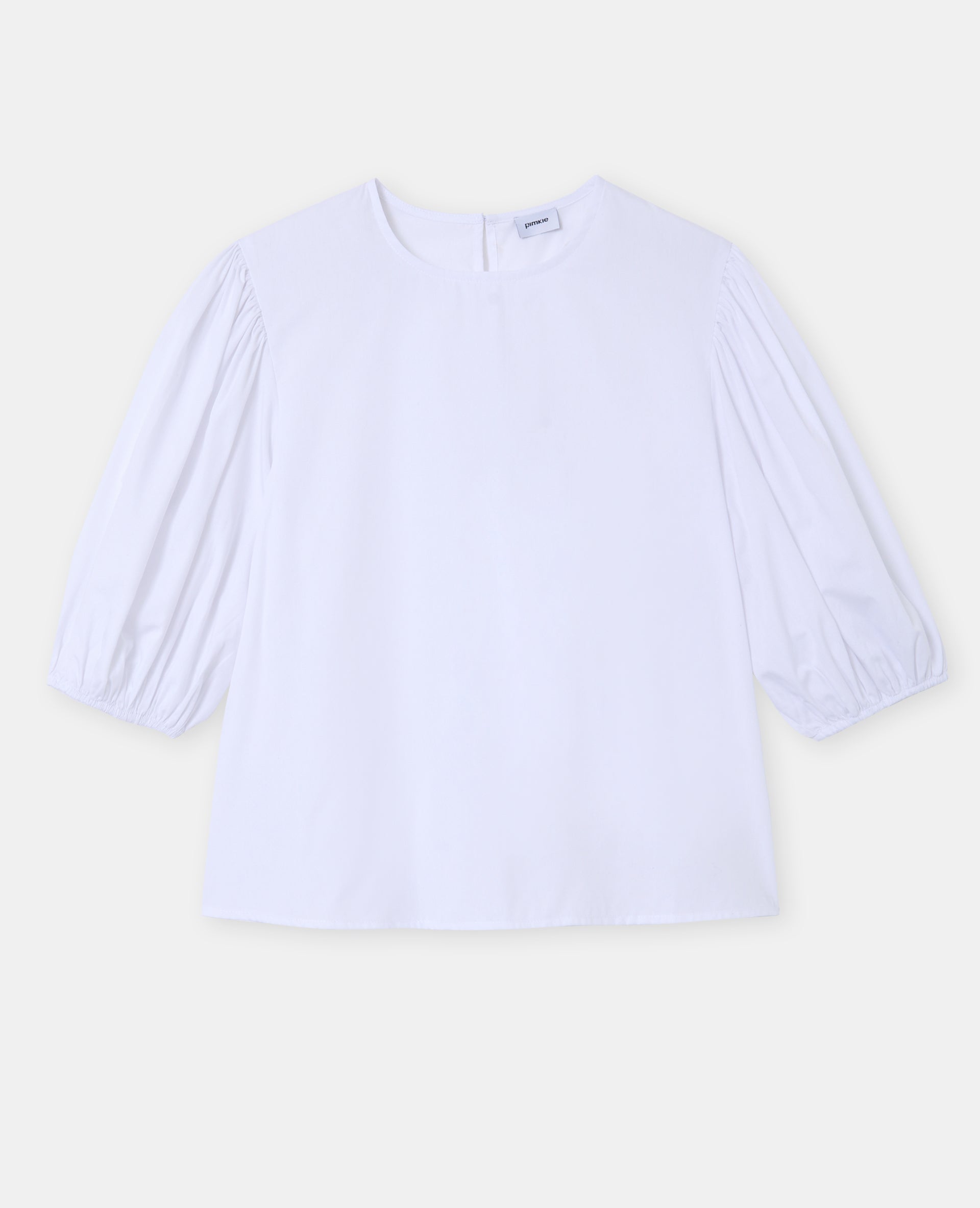 Blouse col rond avec manches ballons
