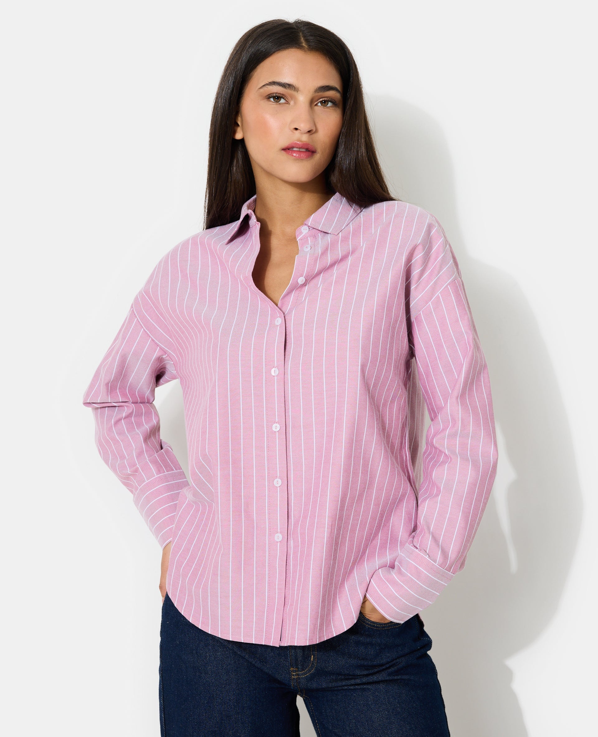 Chemise rayée