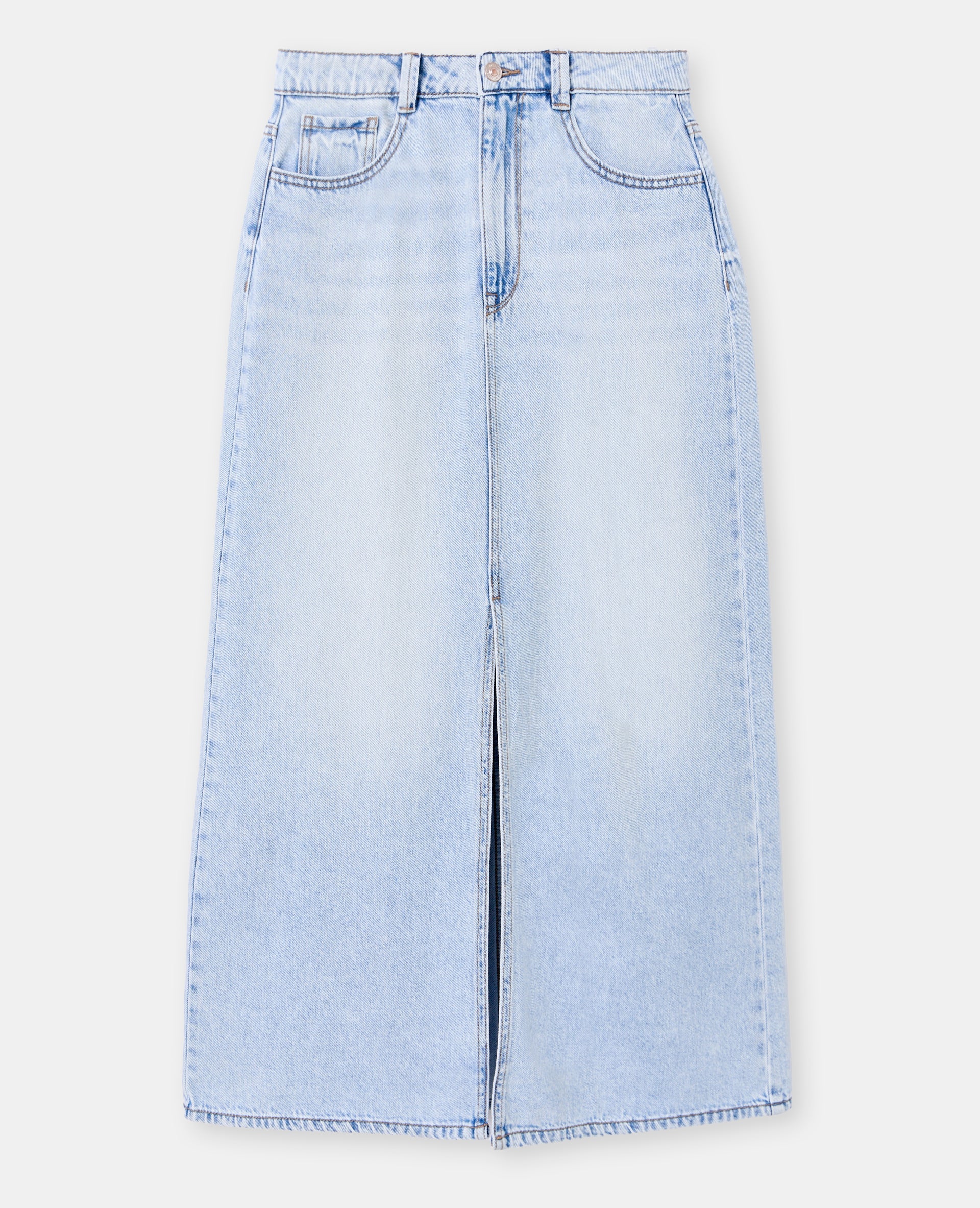 Jupe longue en jean