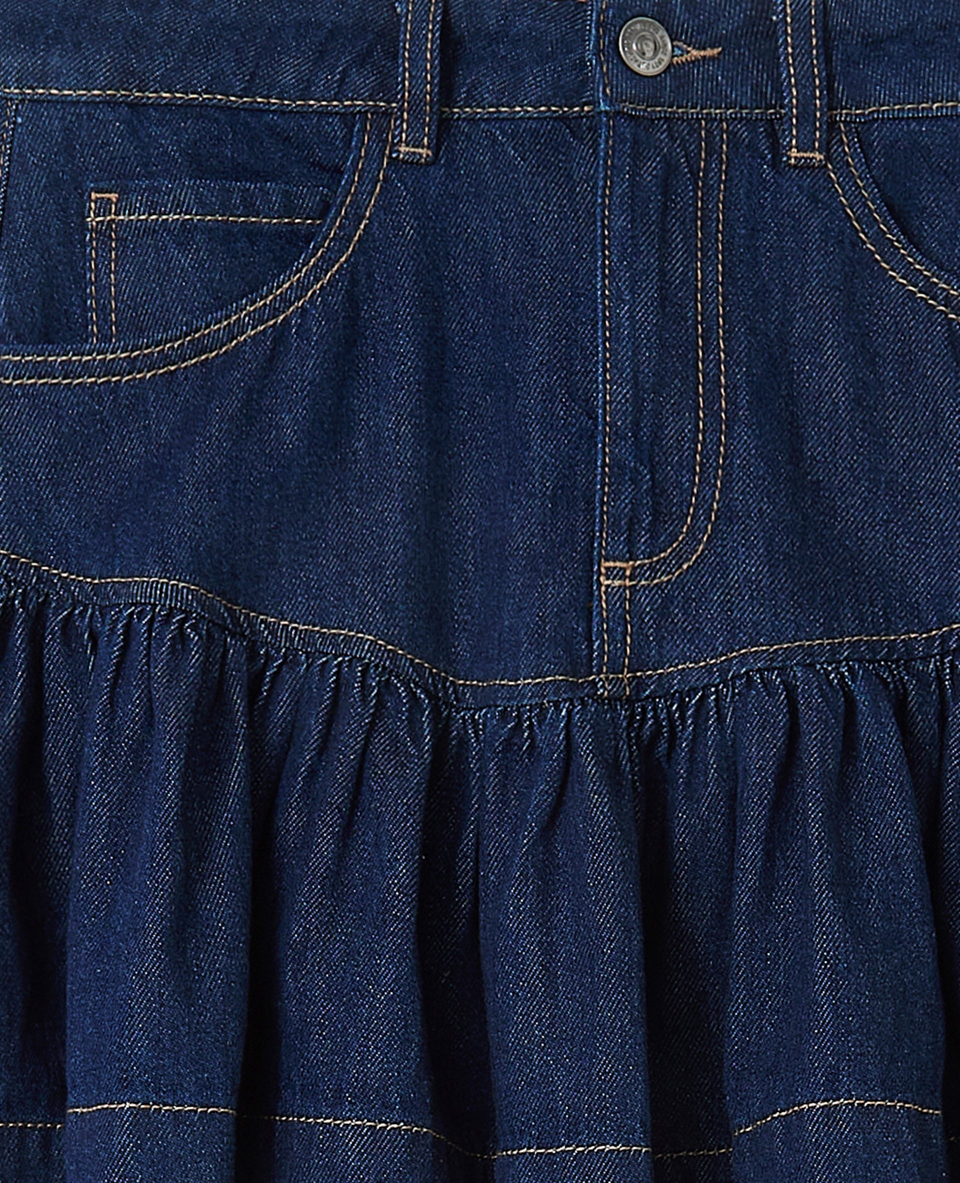 Jupe courte en jean