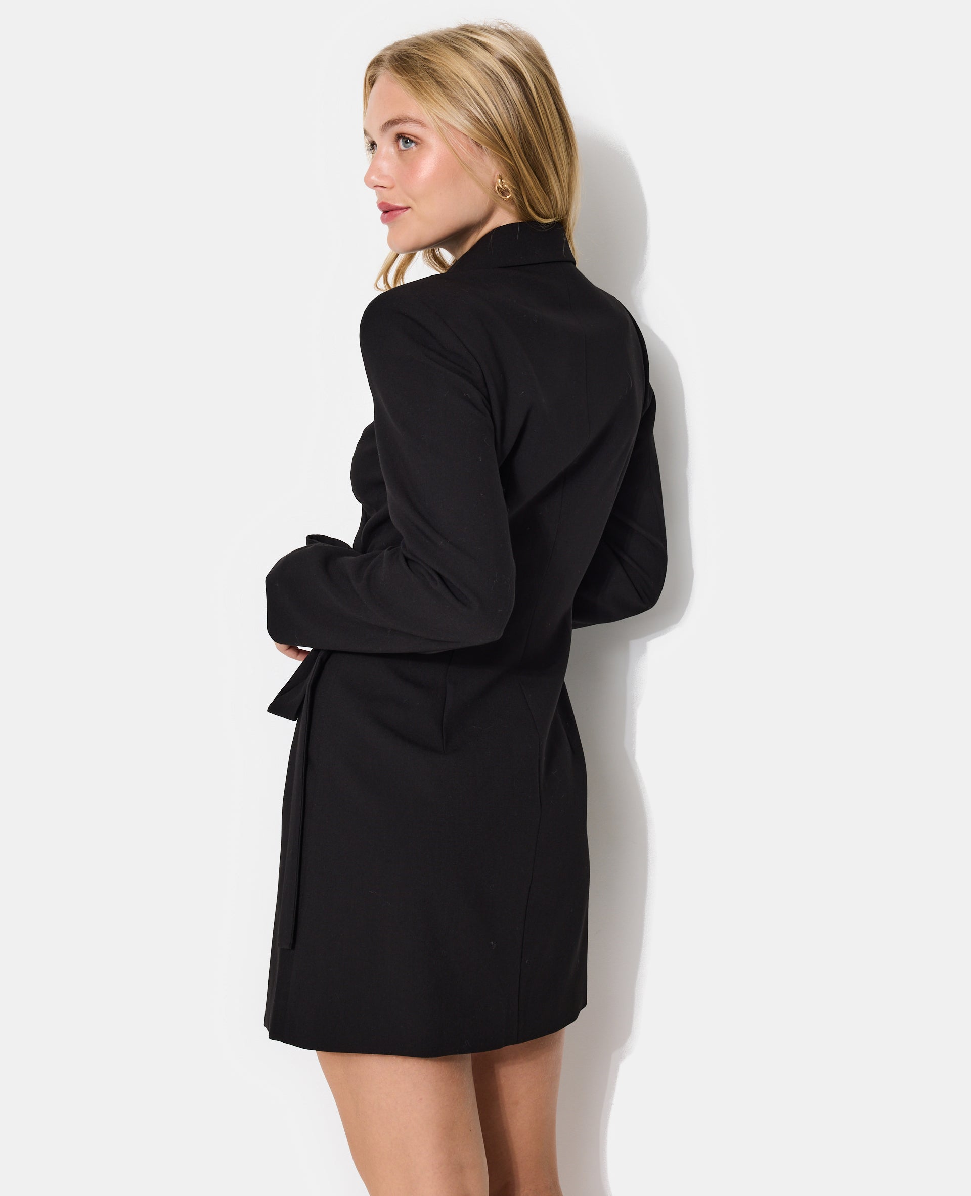 Robe courte façon blazer